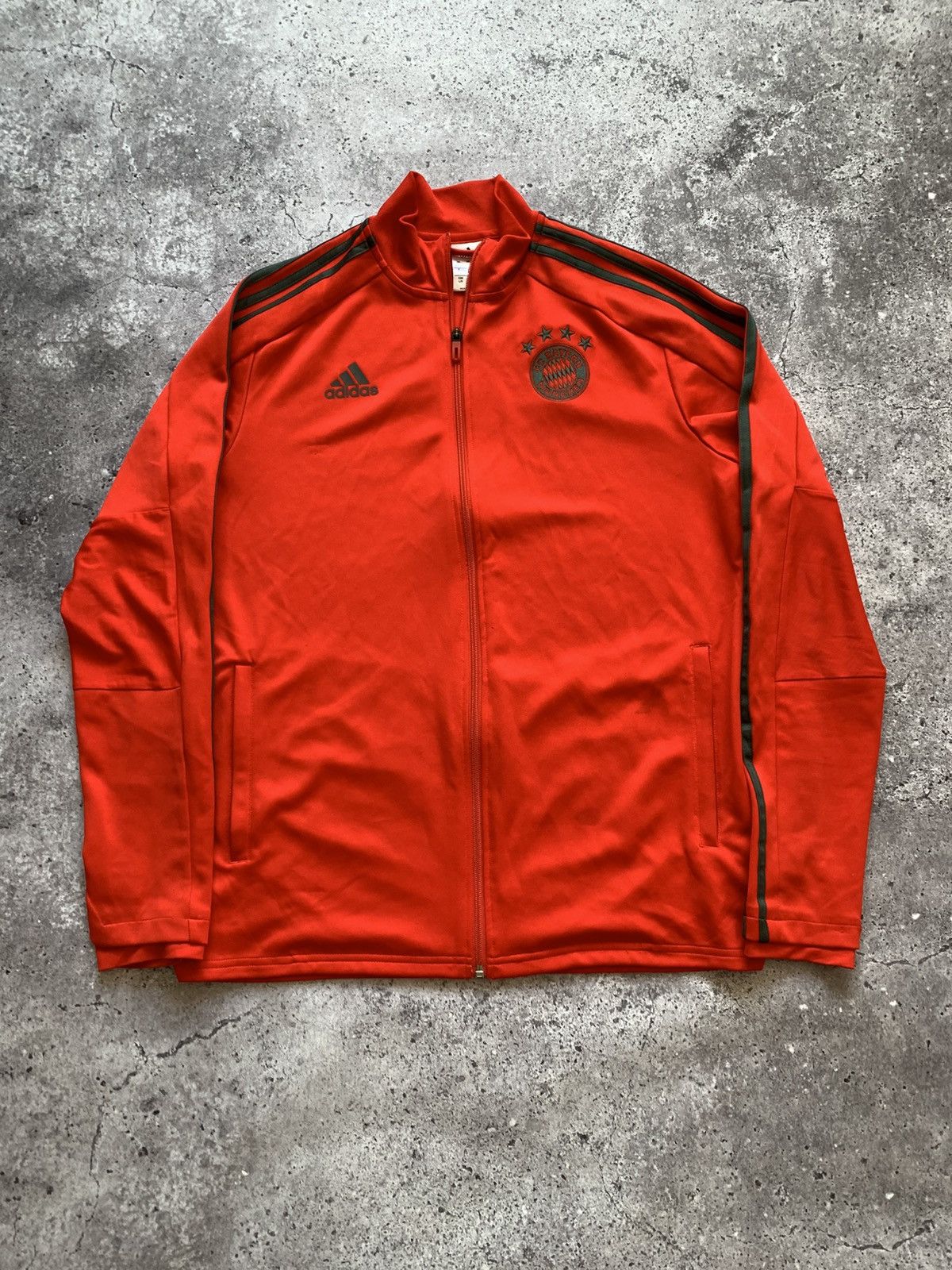 Adidas 🔥ADIDAS BAYERN MUNICH 2018/2019 SOCCER TRAINING TRACK JACKET Size US L / EU 52-54 / 3 - 2 Thumbnail