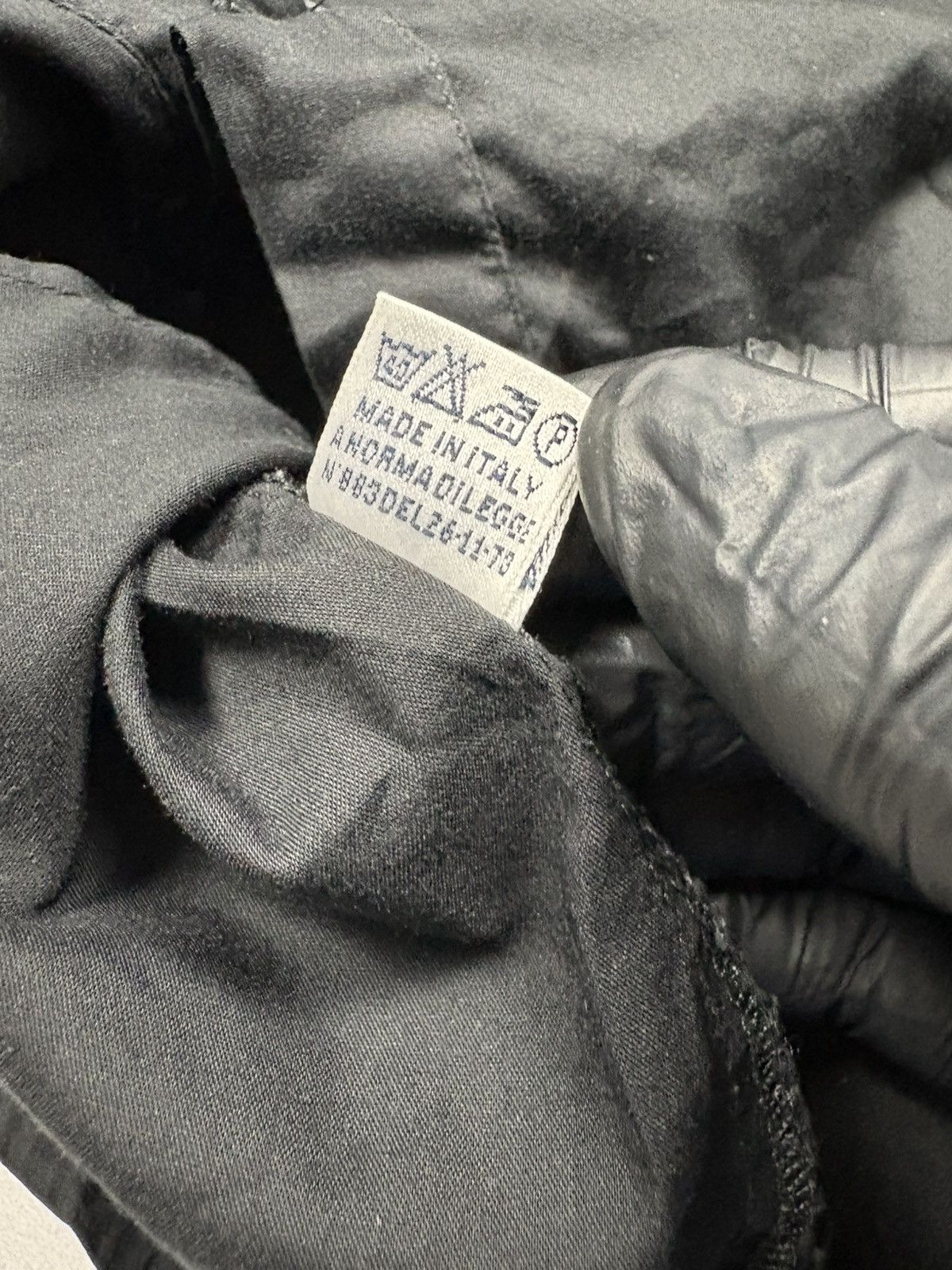 Takeshy Kurosawa Takeshy Kurosawa Black Artisanal Wrinkled Shirt Archive 00s Size US L / EU 52-54 / 3 - 18 Thumbnail