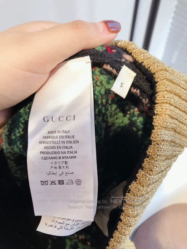 Gucci Gucci SizeS Colourful floral knitted skirt Size 24" / US 00 / IT 34 - 8 Thumbnail