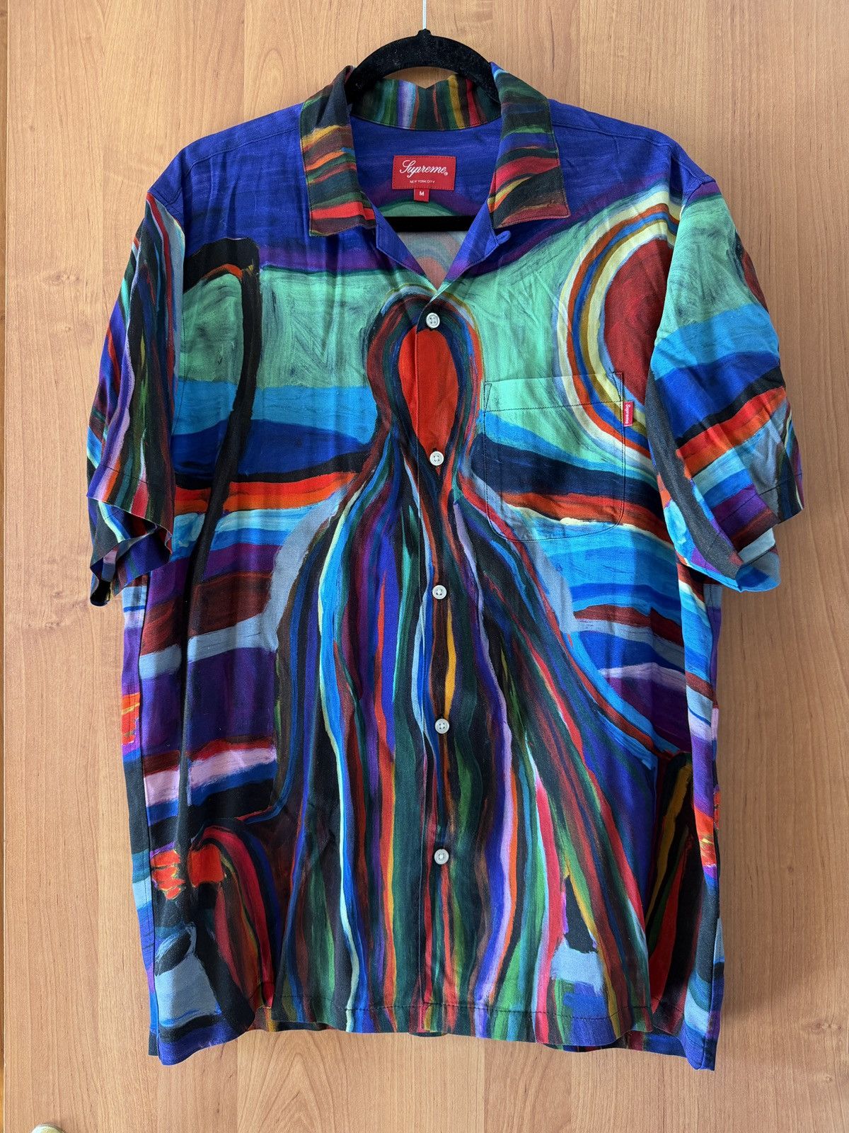 Supreme Supreme Reaper Rayon Shirt Size M Size US M / EU 48-50 / 2 - 1 Thumbnail