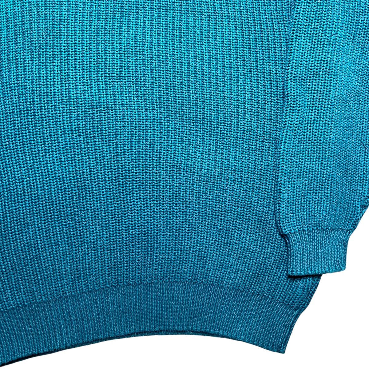 Eddie Bauer × Vintage Vintage 80s Eddie Bauer Forrest Green Knit Pullover Sweater Size US XL / EU 56 / 4 - 15 Thumbnail
