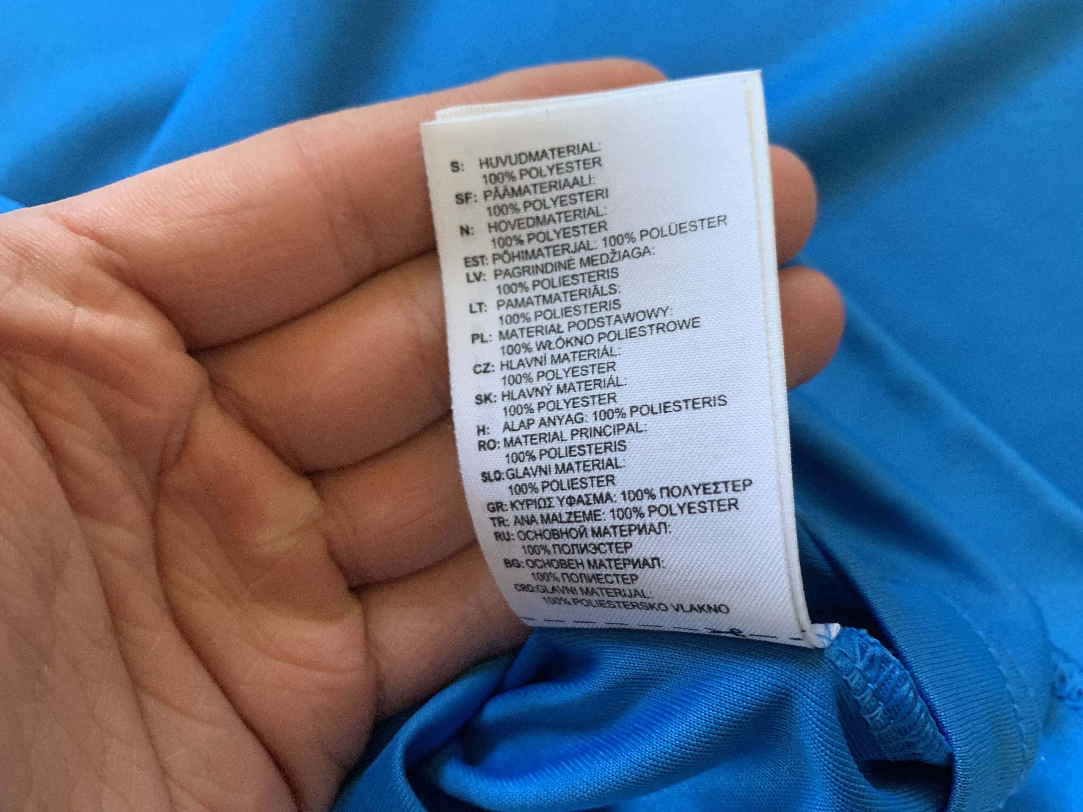 Adidas Adidas Clima Lite Light Blue Training T-Shirt Size US XL / EU 56 / 4 - 8 Thumbnail