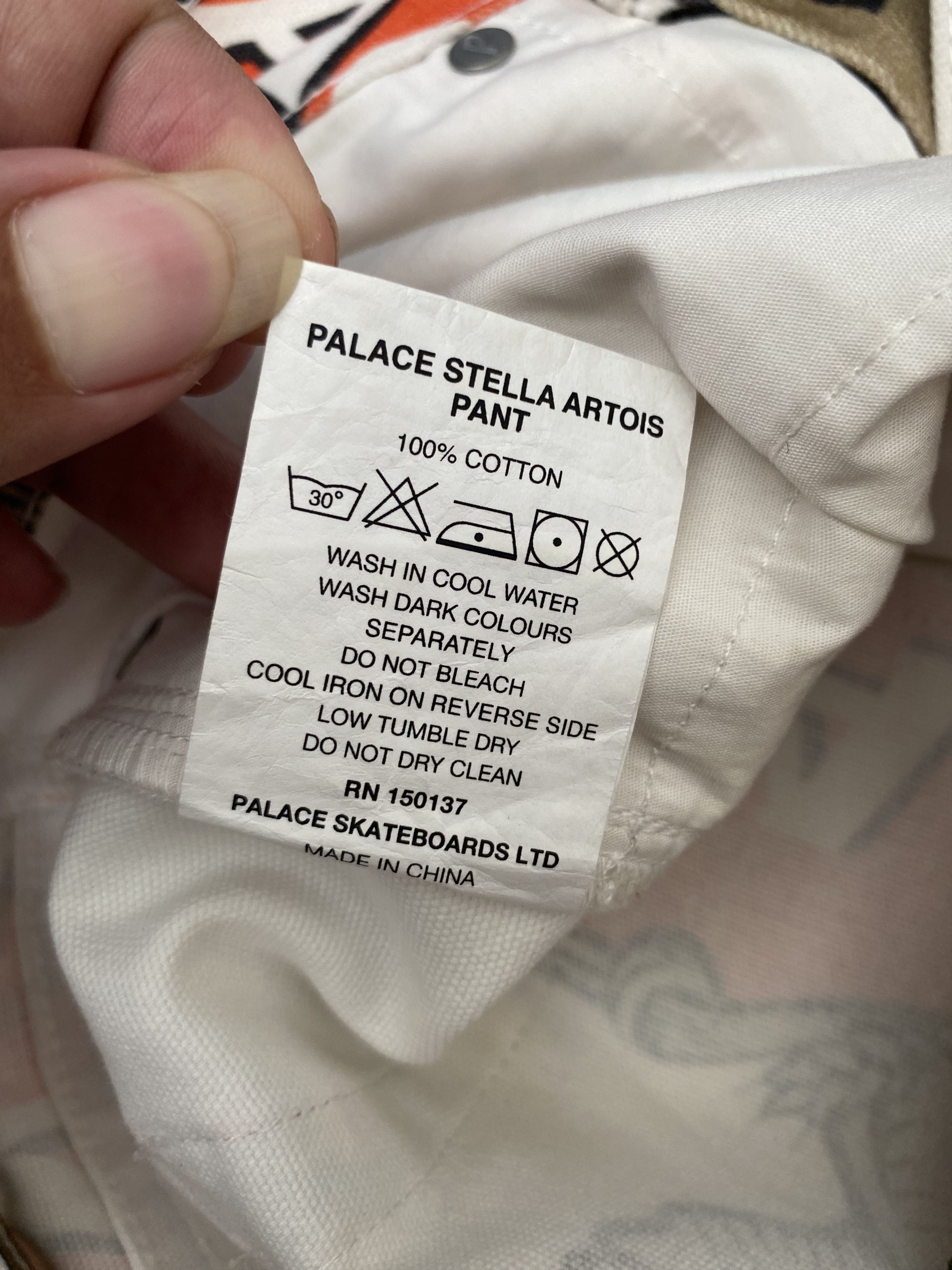 Palace Palace Stella Artois Pant Size US 32 / EU 48 - 6 Thumbnail