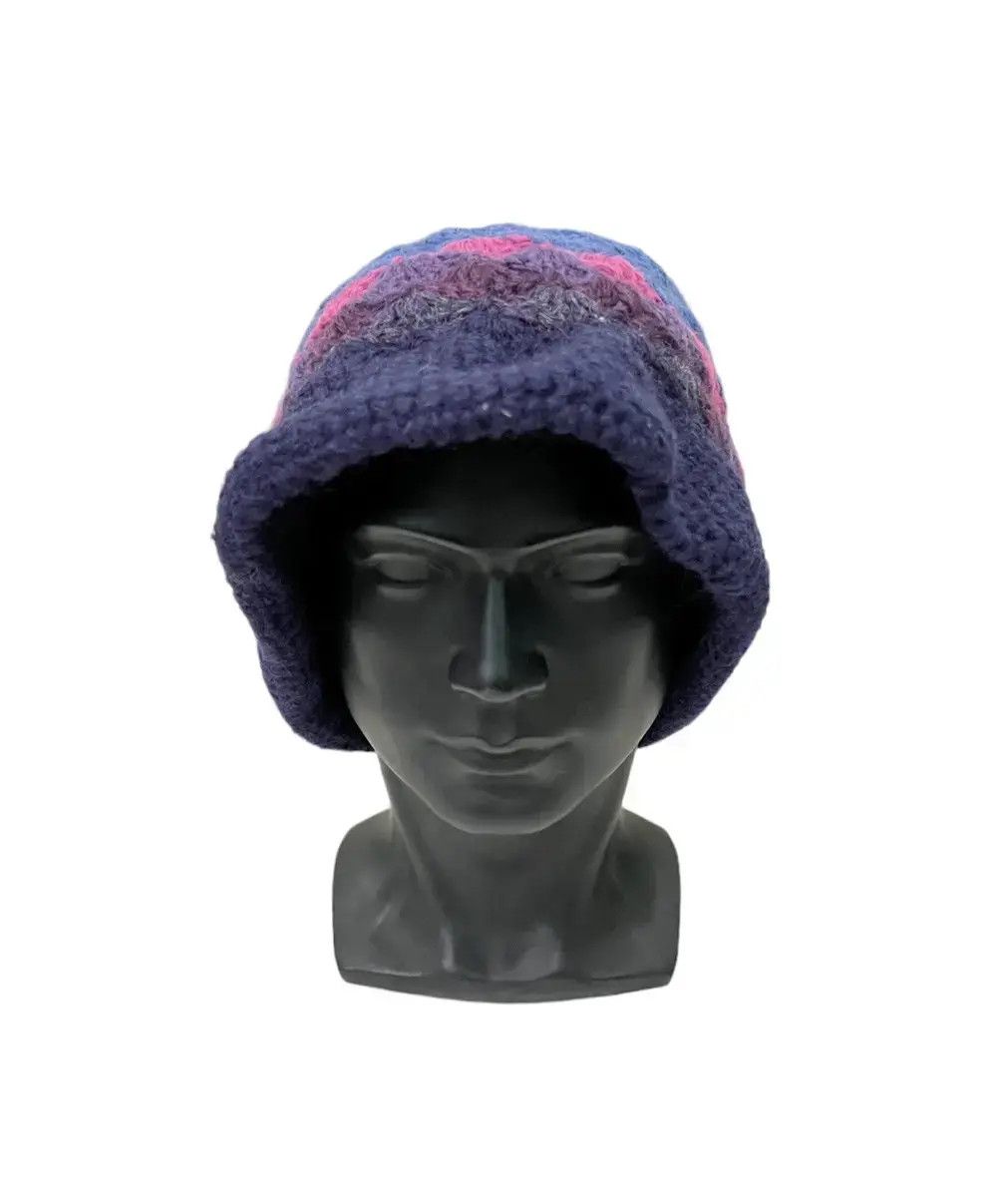 Japanese Brand Japanese Brand Knitted Handmade Beanie Hat Size ONE SIZE - 1 Thumbnail
