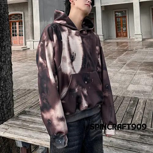 Japanese Brand Tye Dye Graphic Pullover Hoodie Size US L / EU 52-54 / 3 - 8 Thumbnail