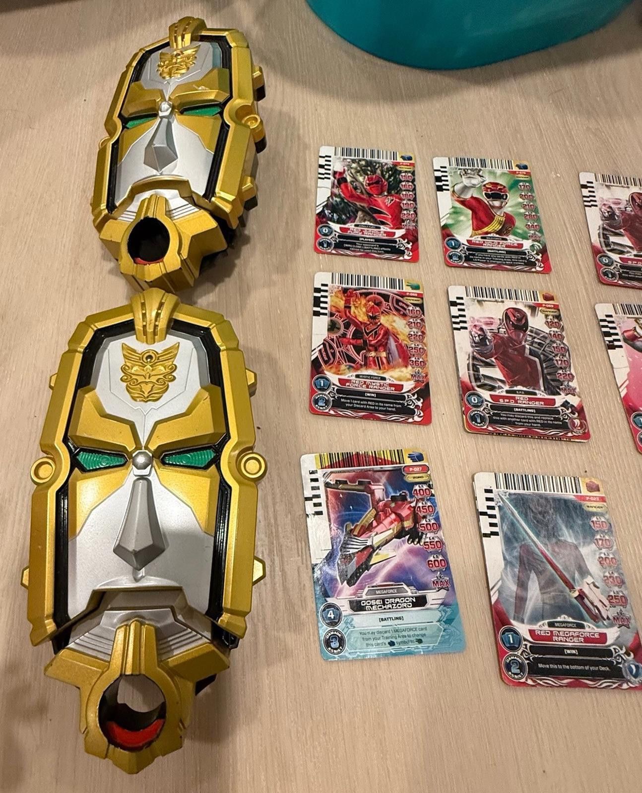 2Power Rangers Mega Force Goseiger DX Tensouder+12 Morphers!