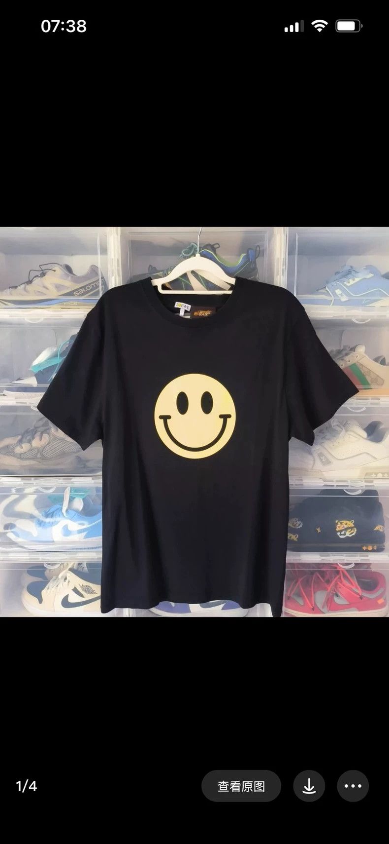 Loewe LOEWE Smiley T-shirt Size S / US 4 / IT 40 - 1 Thumbnail