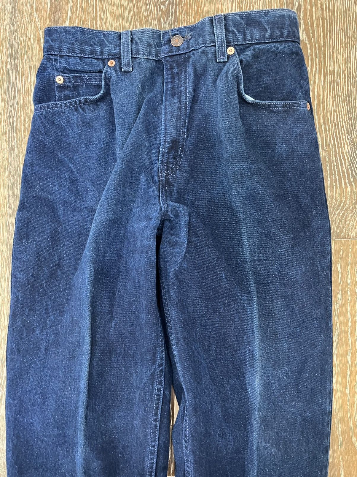 Levi's Vintage levis 15951 relaxed fit tapered leg orange tab jeans Size 27" / US 4 / IT 40 - 4 Thumbnail