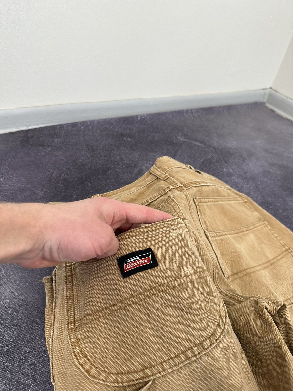 Dickies Vintage Dickies Double Knee Carpenter USA Baggy Work Pants Size US 30 / EU 46 - 7 Thumbnail