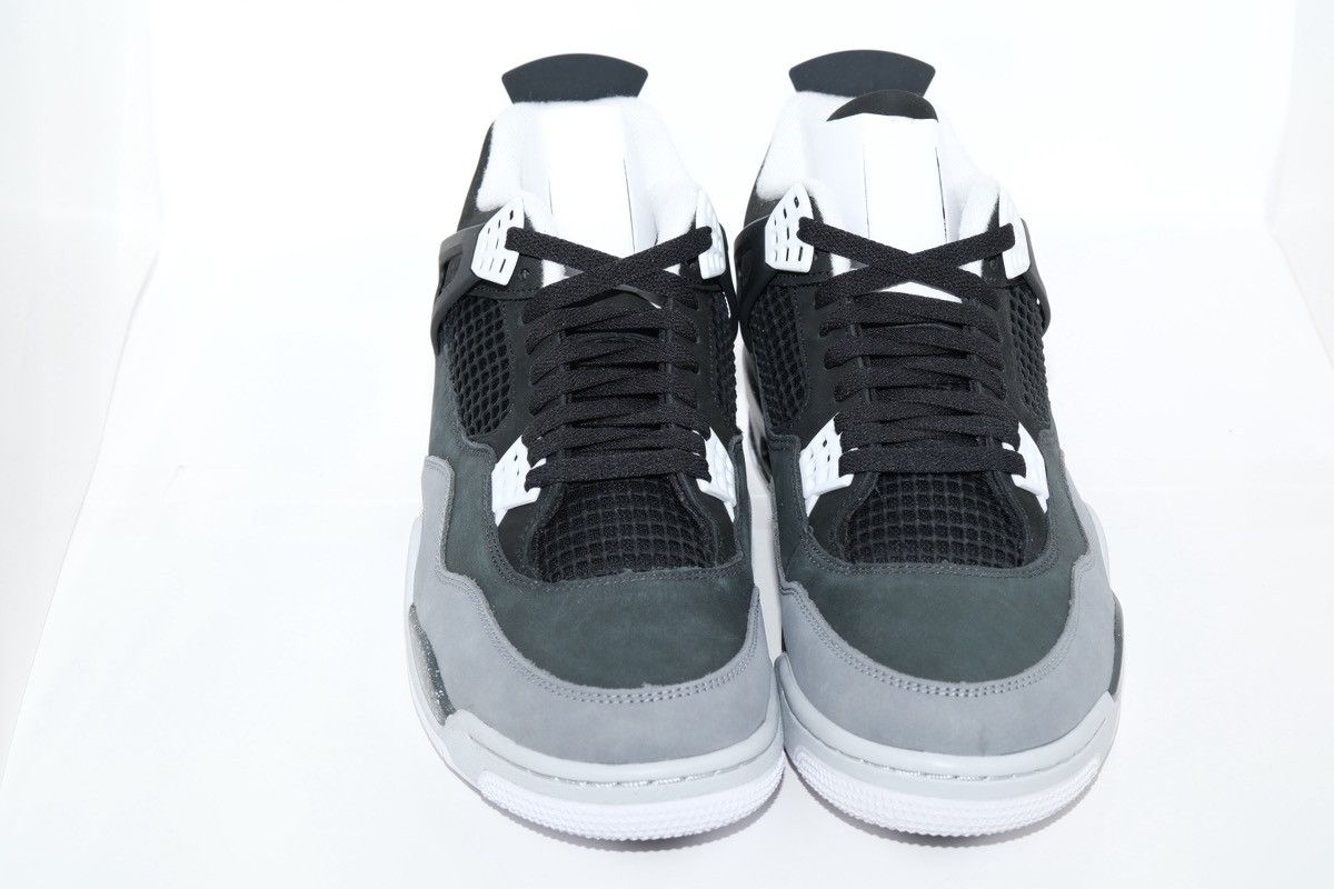 Jordan Brand Nike Air Jordan 4 2024 Retro Fear Black White FQ8138-002 Size US 11.5 / EU 44-45 - 2 Thumbnail