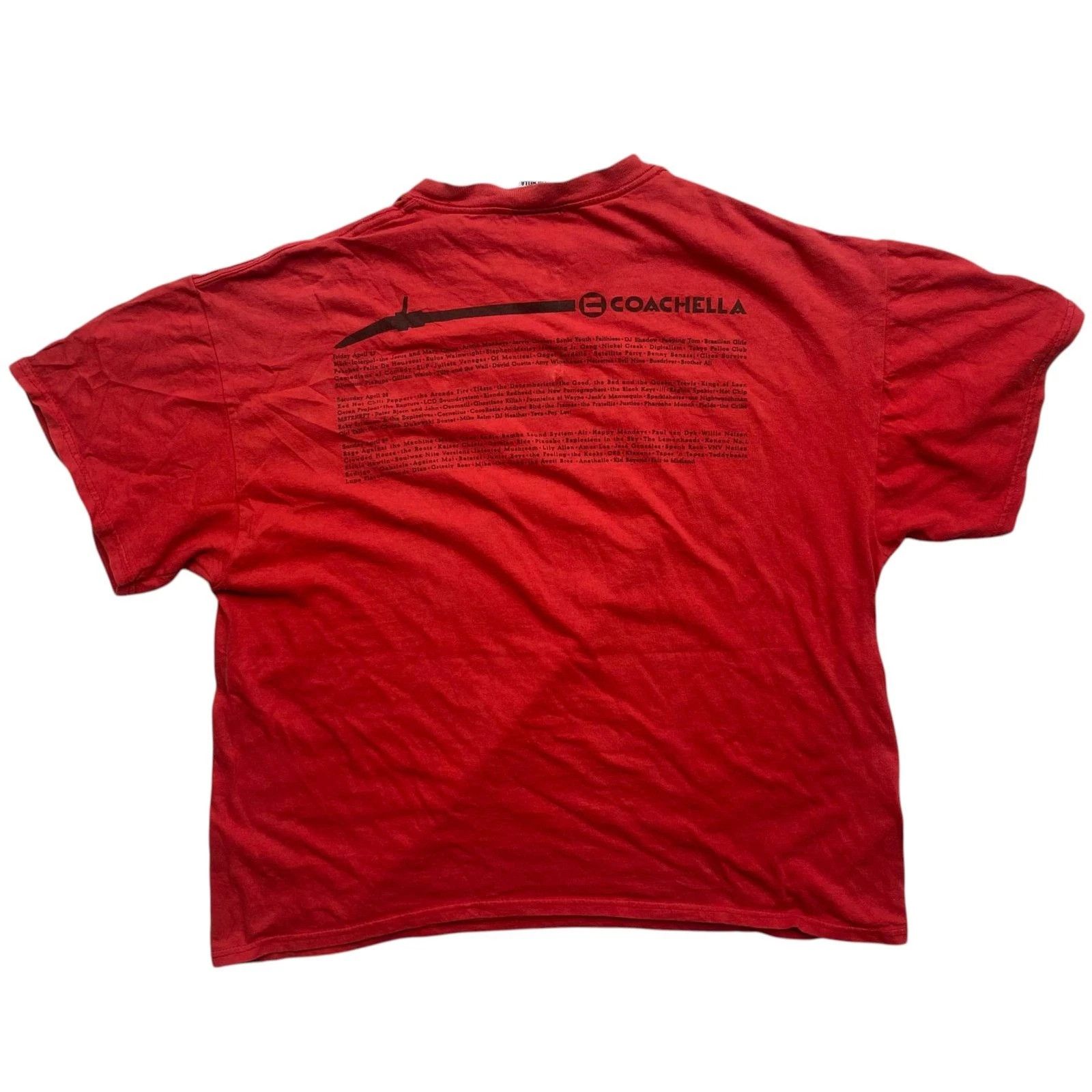 Coachella authentic vintage 2007 coachella t shirt Size US XL / EU 56 / 4 - 4 Thumbnail