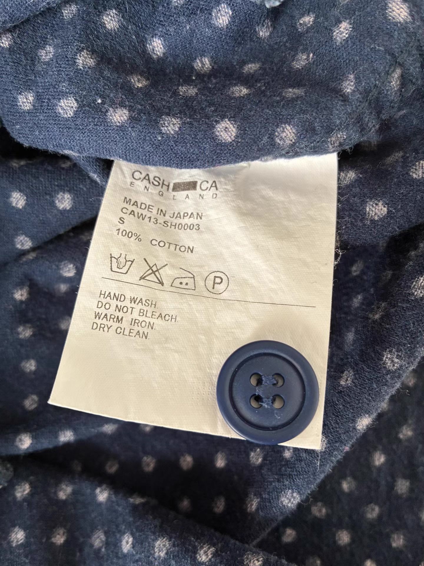 Kazuki Kuraishi Cash Ca Polka Dot Zip Shirt, Kazuki Kuraishi, Edison Chen Size US S / EU 44-46 / 1 - 5 Thumbnail