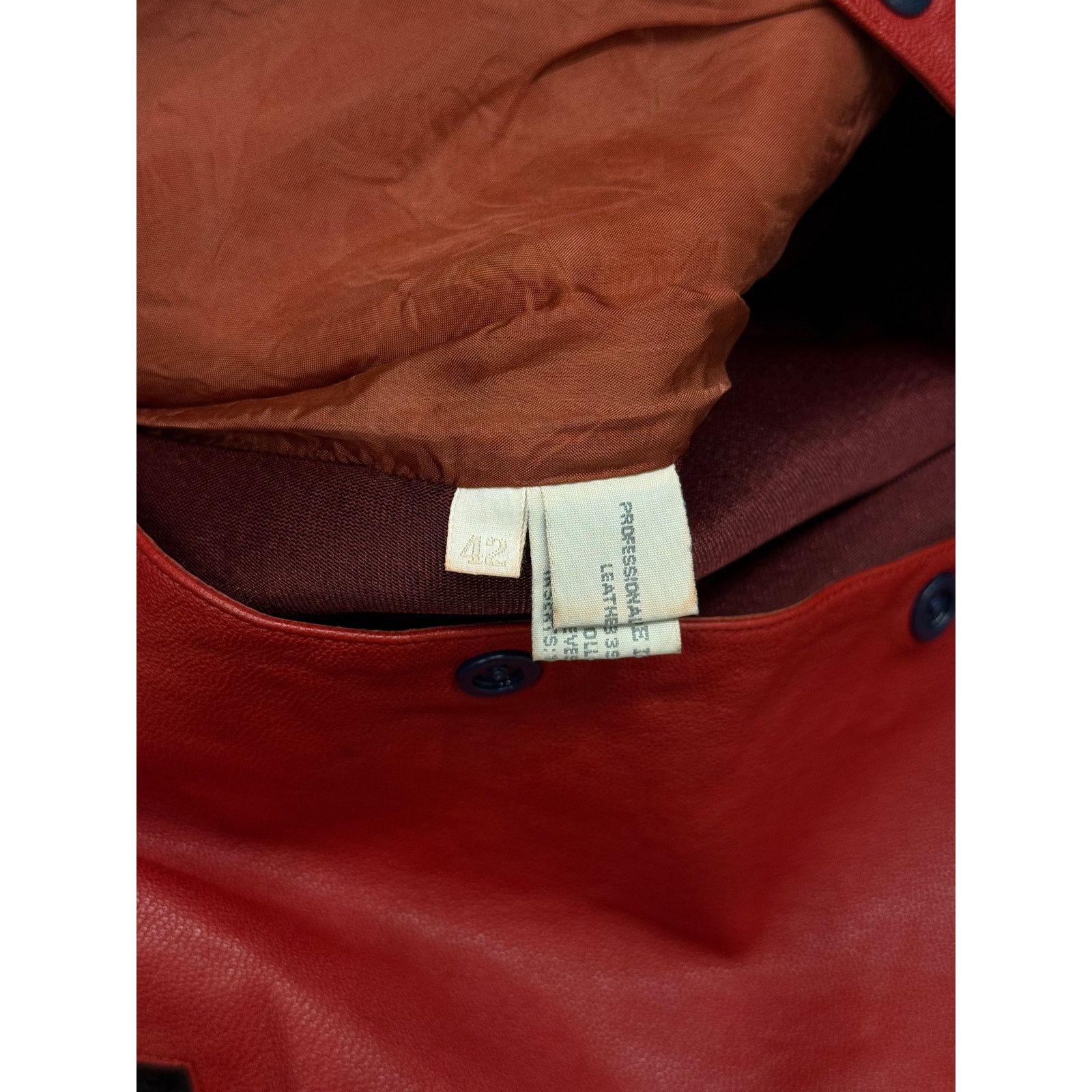 Miu Miu S/S2000 Miu Miu runway varsity leather jacket Size M / US 6-8 / IT 42-44 - 7 Thumbnail
