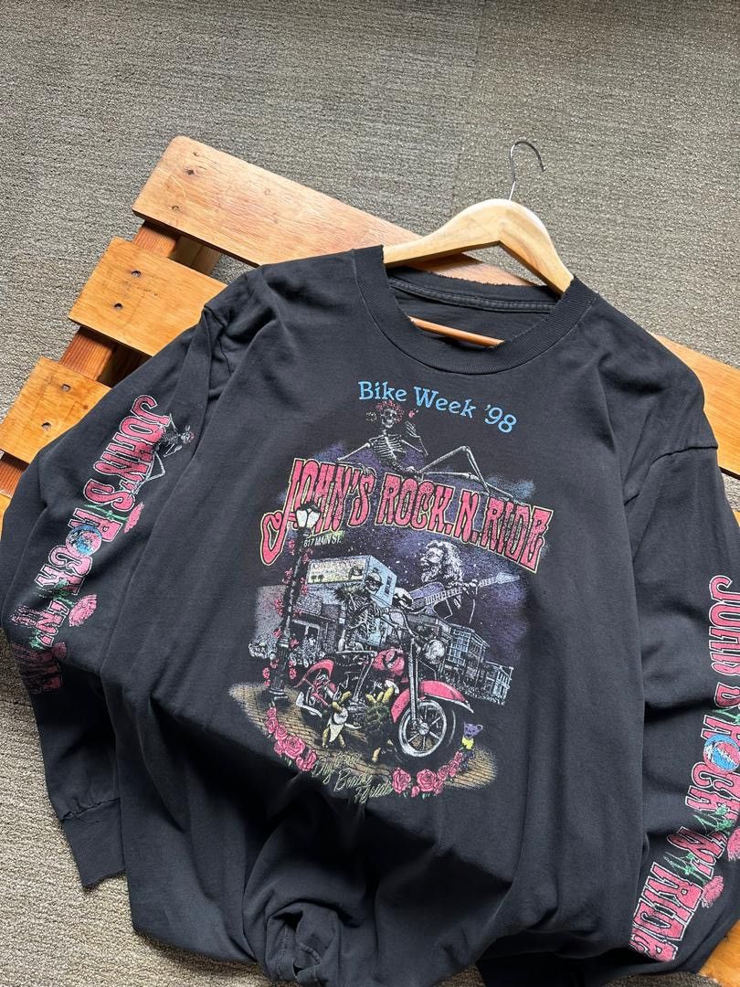 Vintage VINTAGE JOHN’S ROCK N RIDE 1998 Size US XL / EU 56 / 4 - 3 Thumbnail