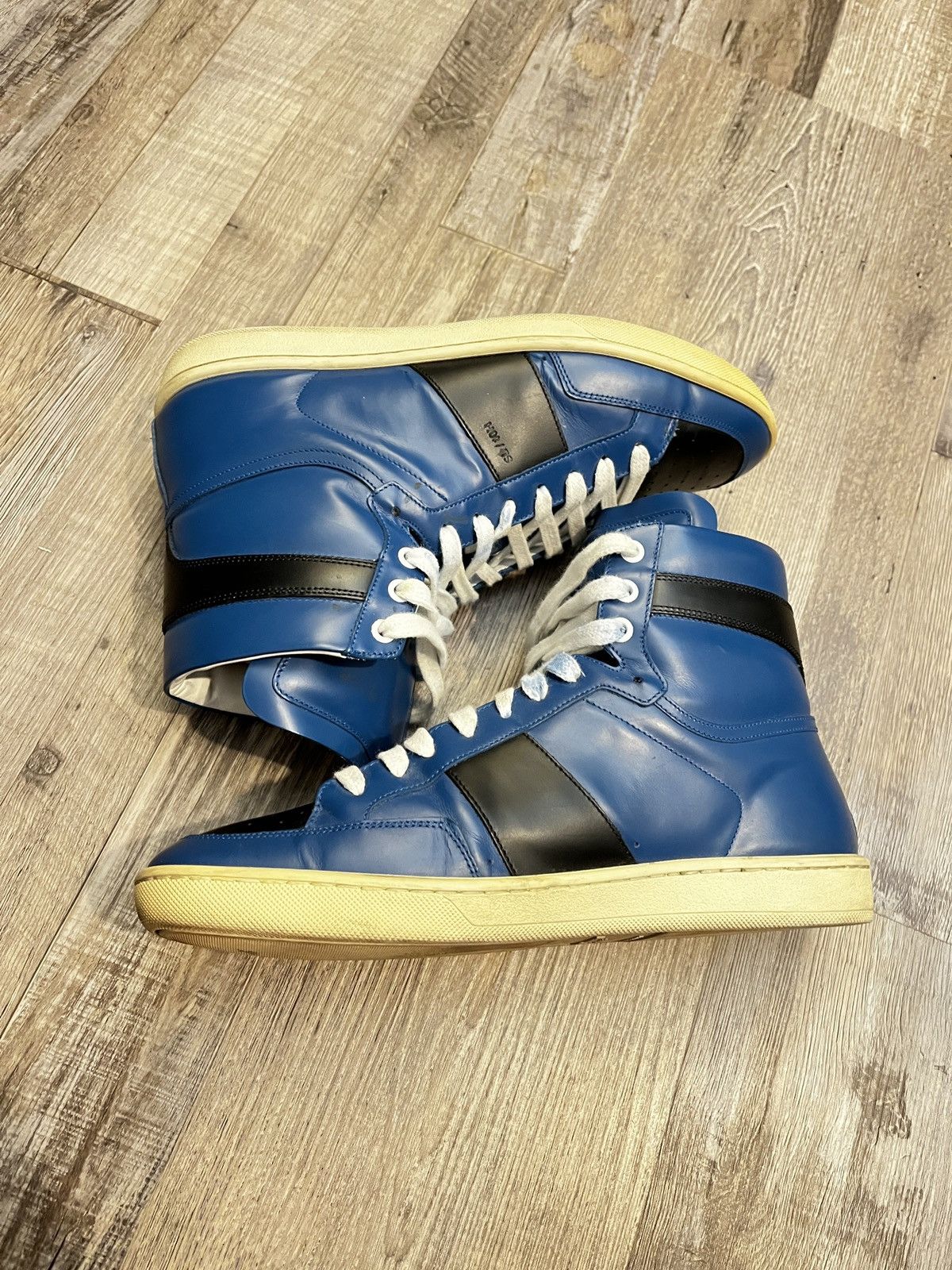 Saint Laurent Paris Saint Laurent Court Classic SL/10H high-top sneakers Size US 7.5 / EU 40-41 - 3 Thumbnail
