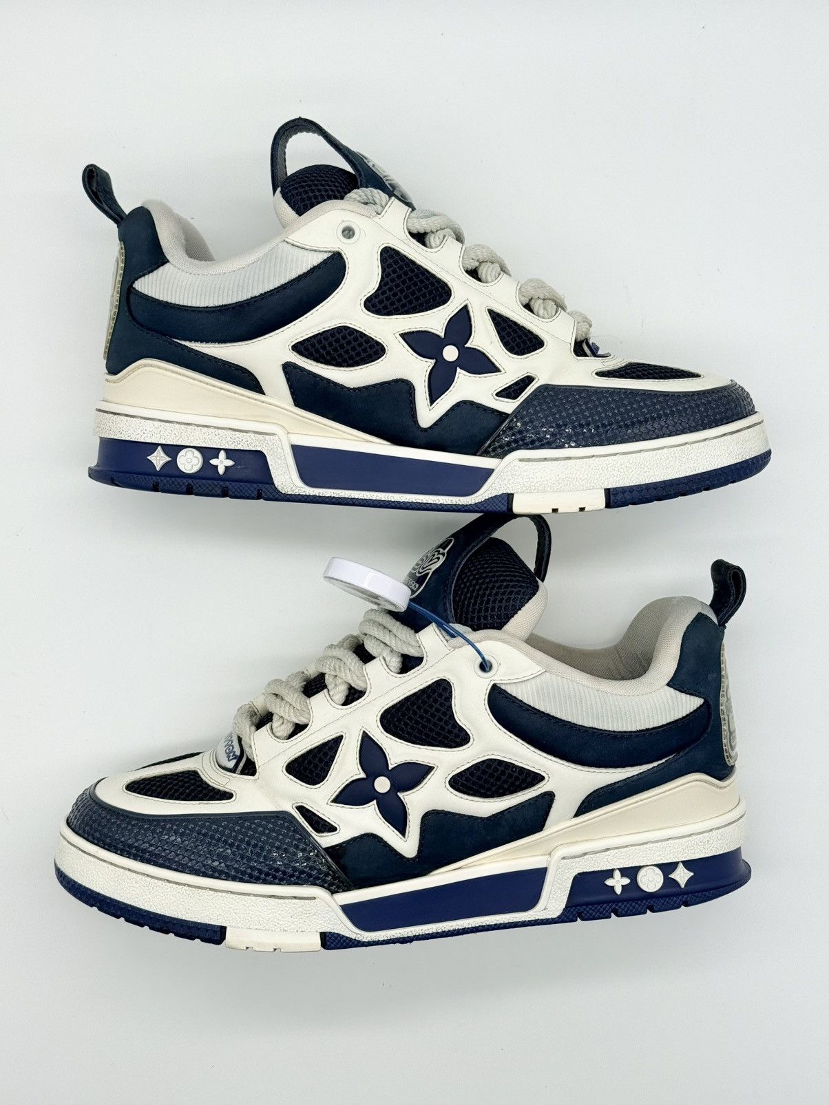 Louis Vuitton Size 9 - Louis Vuitton Skate Sneaker Blue Size US 9 / EU 42 - 2 Thumbnail