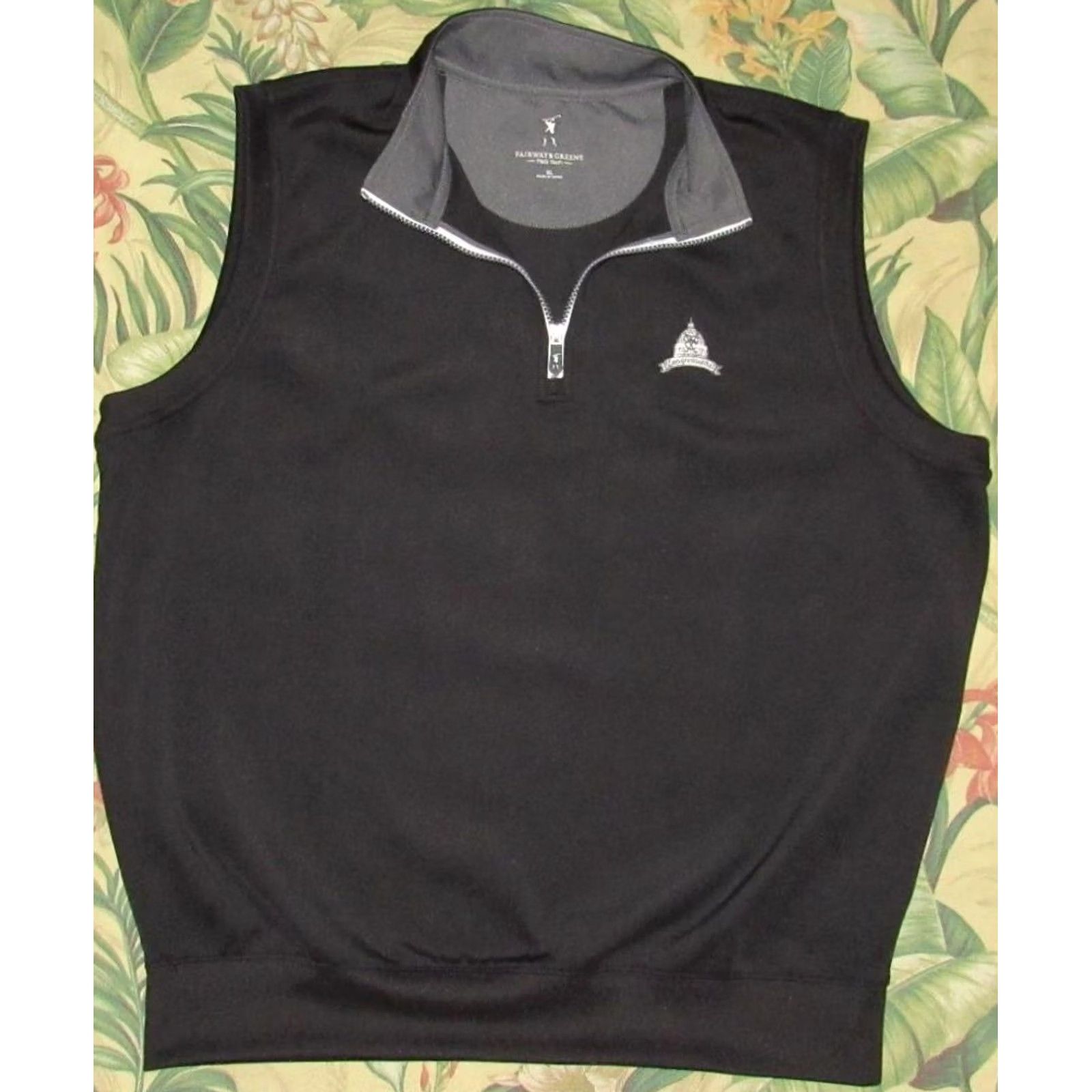 Vintage FAIRWAY & GREENE Tech Sweater Vest The Congressional Golf Club XL Size US XL / EU 56 / 4 - 2 Thumbnail