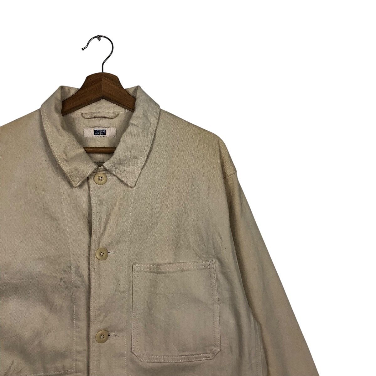 Japanese Brand 📌Vintage Chore Worker Jacket Uniqlo Issey Miyake Size US L / EU 52-54 / 3 - 7 Thumbnail