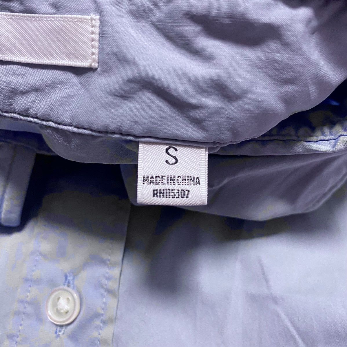 Jil Sander × Uniqlo Jil Sander + Uniqlo Blue Formal Casual Long sleeve Shirt Size US S / EU 44-46 / 1 - 8 Thumbnail