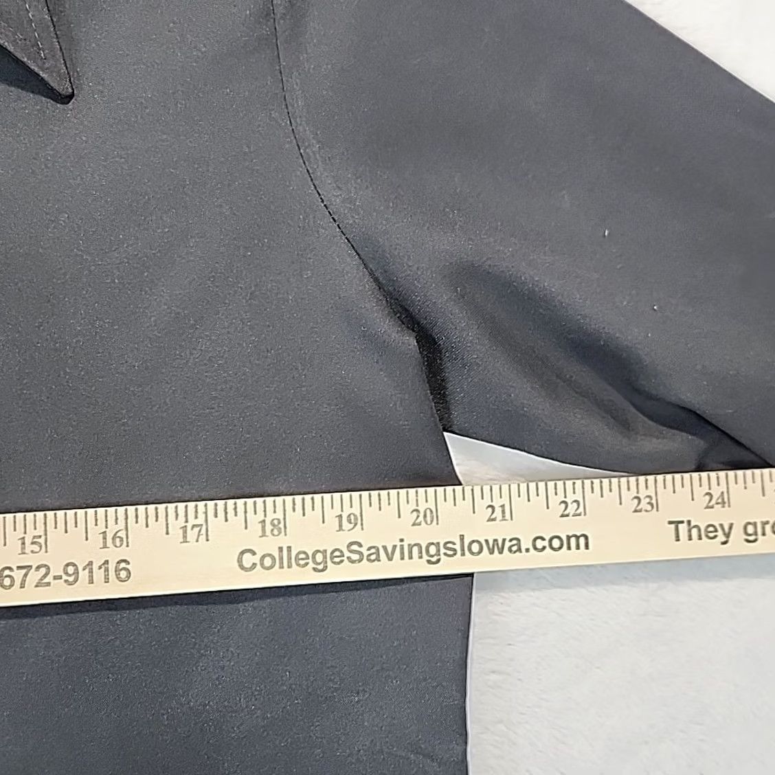 Vintage VINTAGE Custom Design Dress Shirt Women's L Black Point Collar Long Sleeve Button Front Disbo Retro (70s, Hippie, Disco) Womens Size L / US 10 / IT 46 - 5 Thumbnail