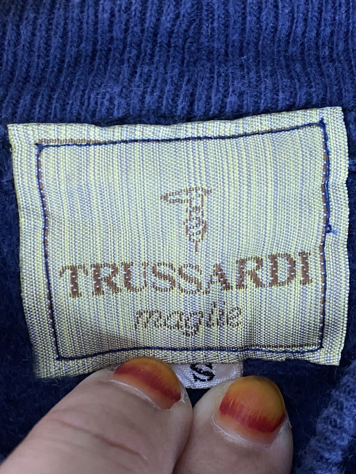 Trussardi × Vintage Vintage Trussardi embroidery logo Size US S / EU 44-46 / 1 - 12 Thumbnail
