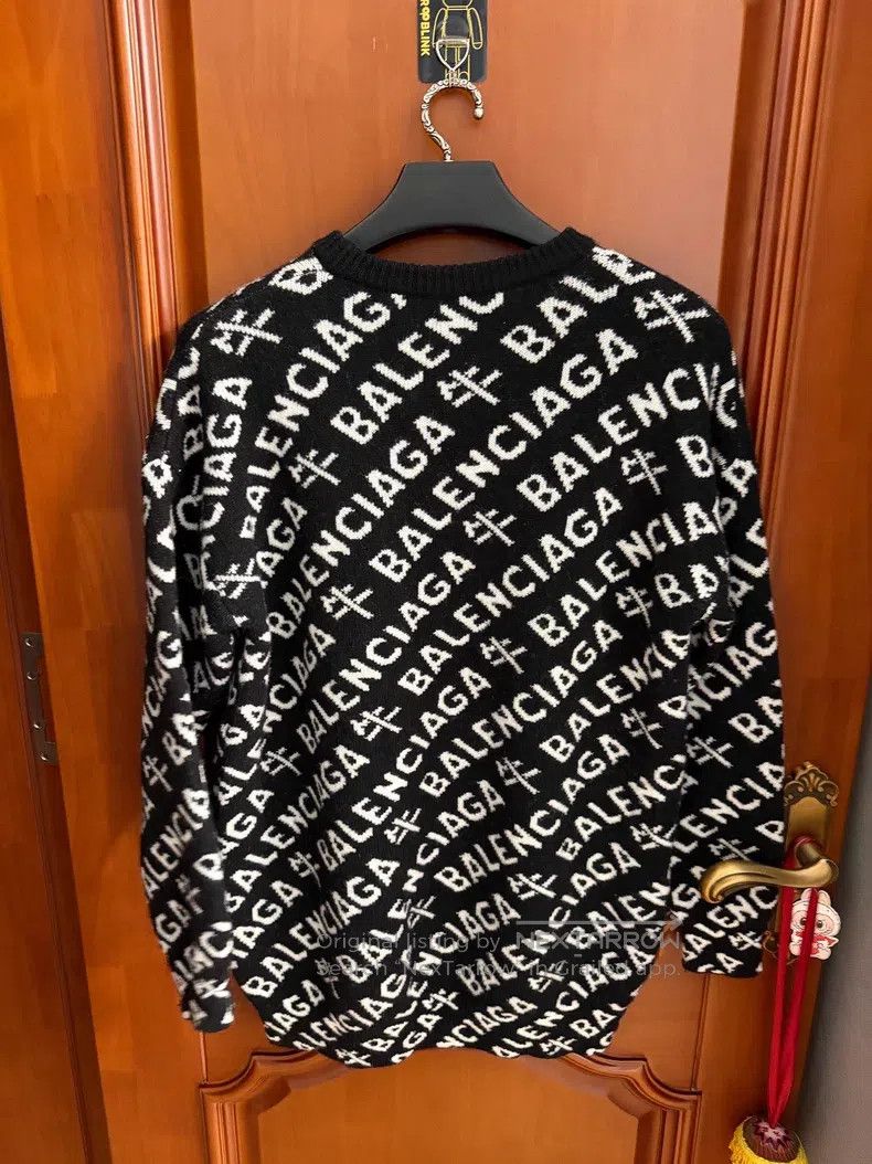 Balenciaga Balenciaga Year of the Ox Logo Sweater Size US XS / EU 42 / 0 - 2 Thumbnail