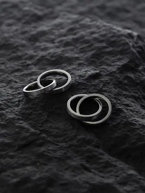 Jewelry × Vintage Retro punk rings Size ONE SIZE - 2 Thumbnail