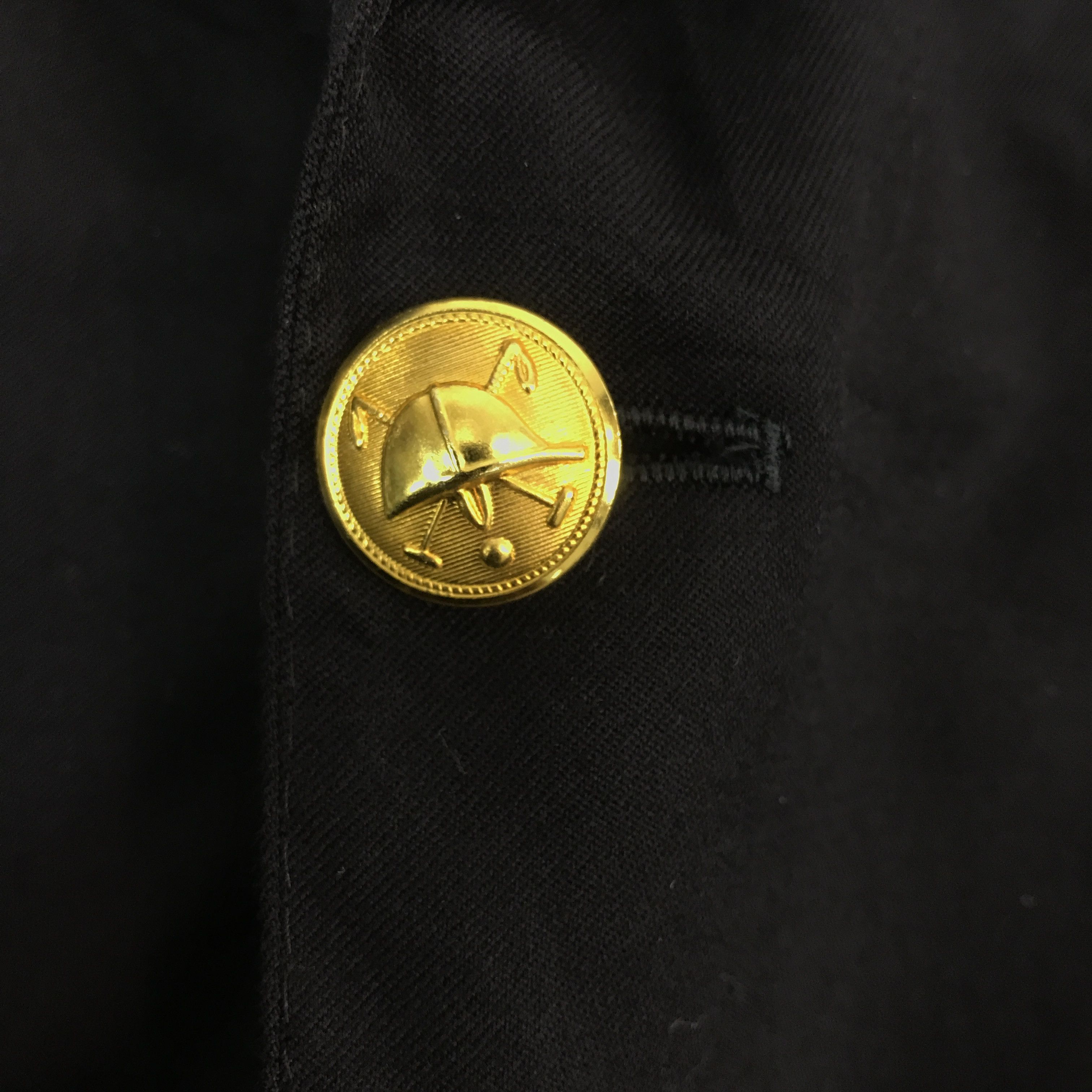 Polo Ralph Lauren vtg polo ralph lauren blazer navy coat jacket Size US L / EU 52-54 / 3 - 8 Thumbnail