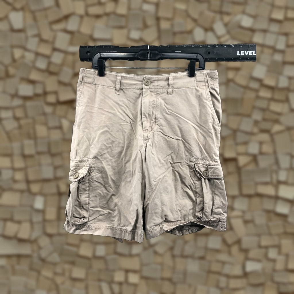 Vintage Sonoma Cargo Shorts Mens Size 32 Mid Rise Medium Wash Beige Cargo Shorts Mens Size 32 Beige Size US 32 / EU 48 - 1 Thumbnail