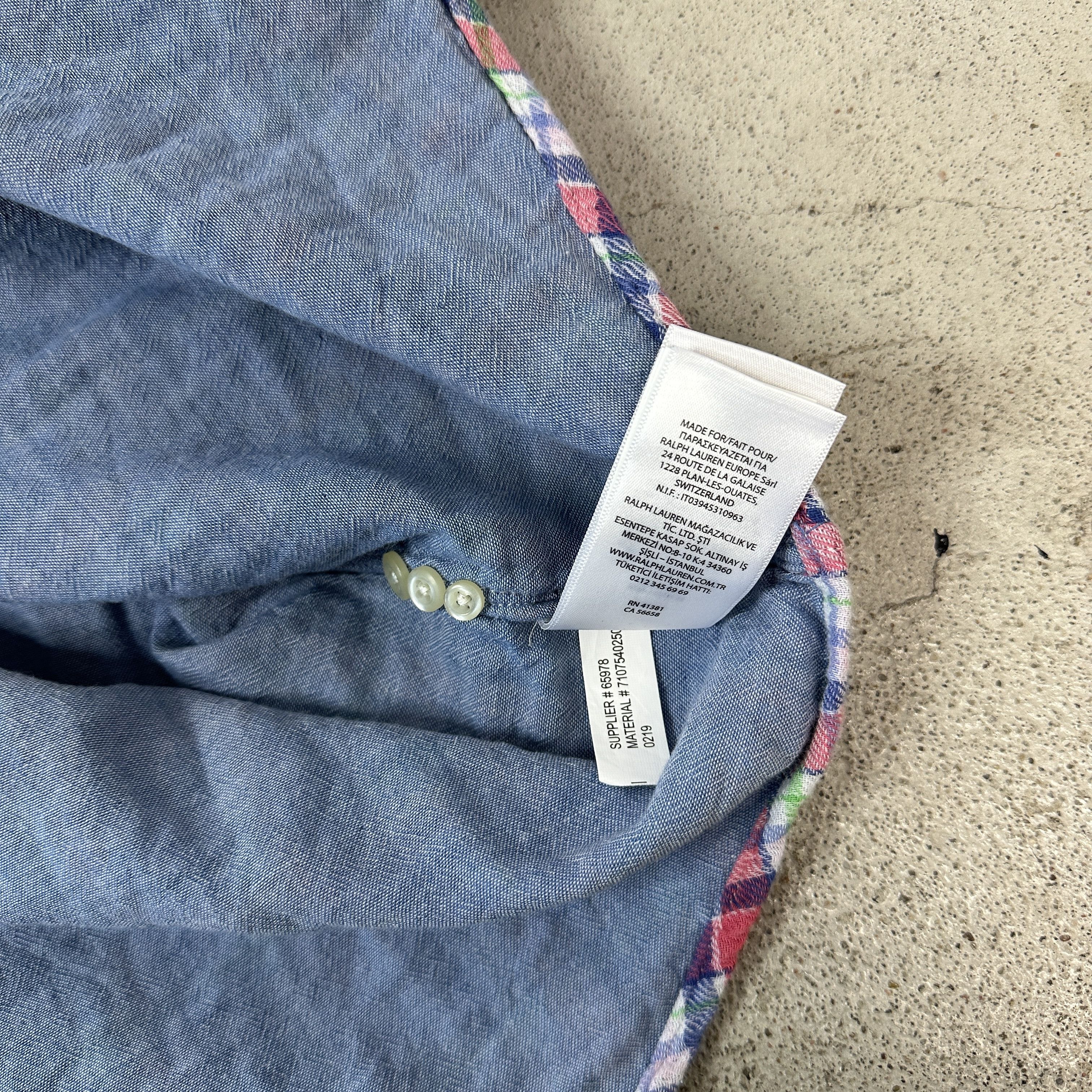 Polo Ralph Lauren × Vintage Polo Ralph Lauren flannel shirt Size US L / EU 52-54 / 3 - 5 Thumbnail
