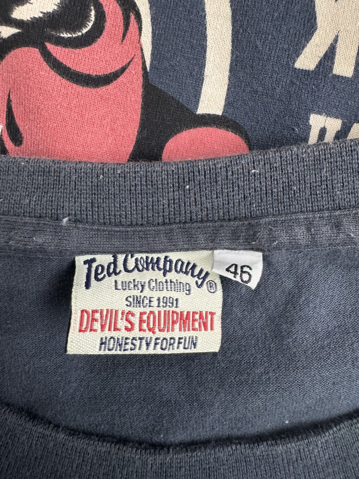 Tedman Ted Company Tedman's U.S. Marine Corps long-sleeve t-shirt. Size US L / EU 52-54 / 3 - 8 Thumbnail