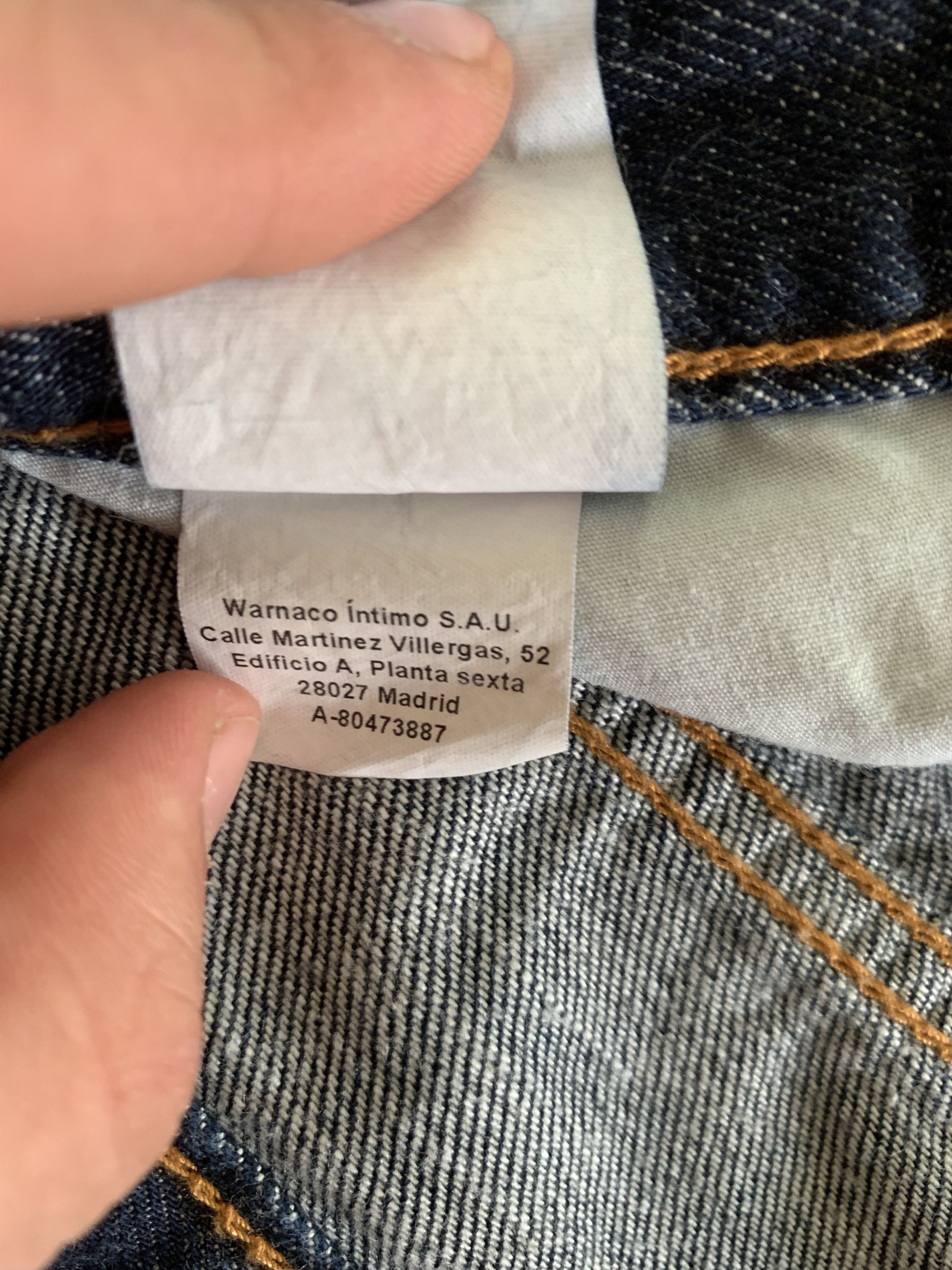 Calvin Klein Calvin Klein Navy Blue Jeans Size US 33 - 10 Thumbnail