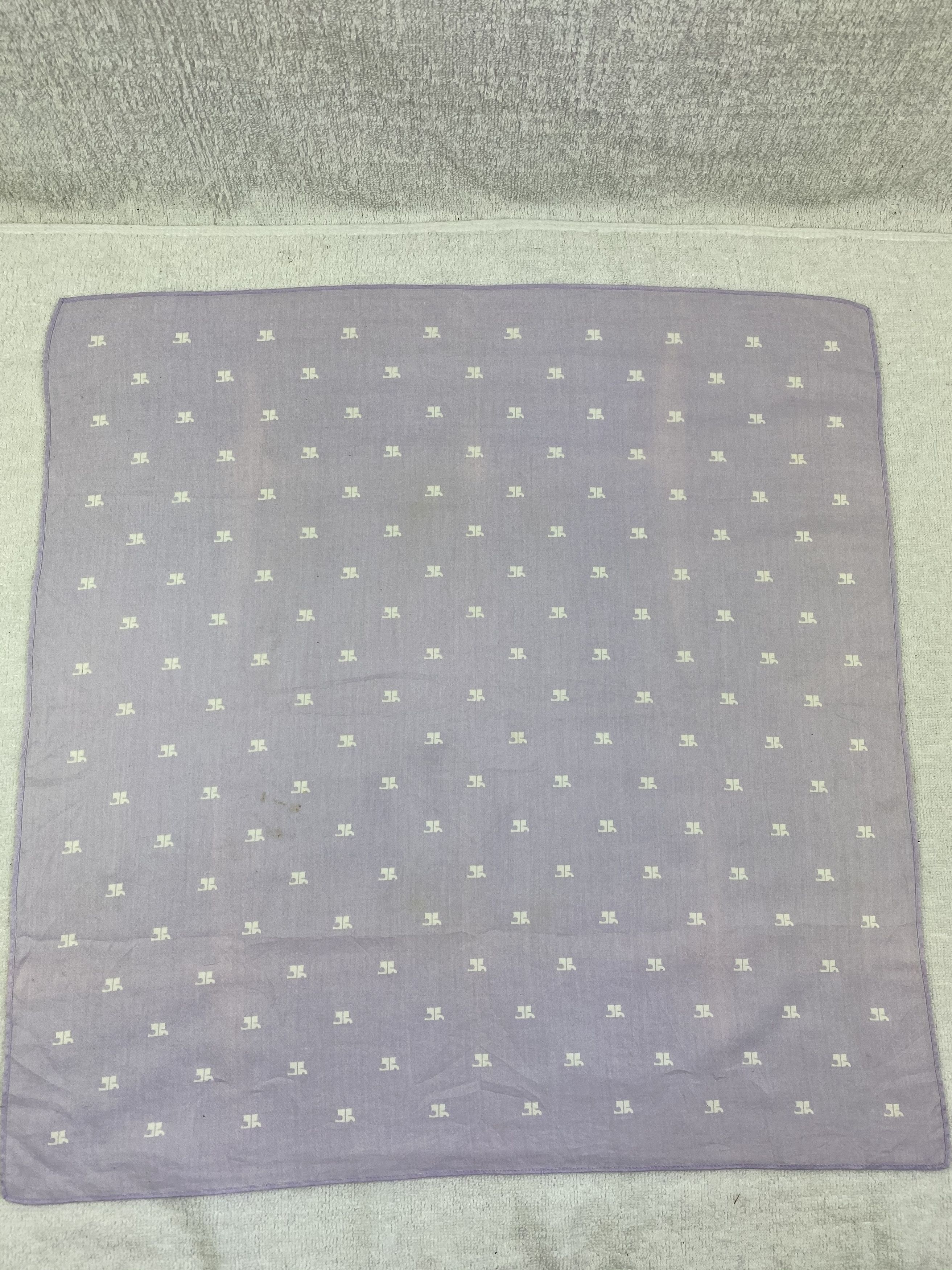 Courreges Courreges Handkerchief / Bandana / Neckerchief Size ONE SIZE - 3 Thumbnail