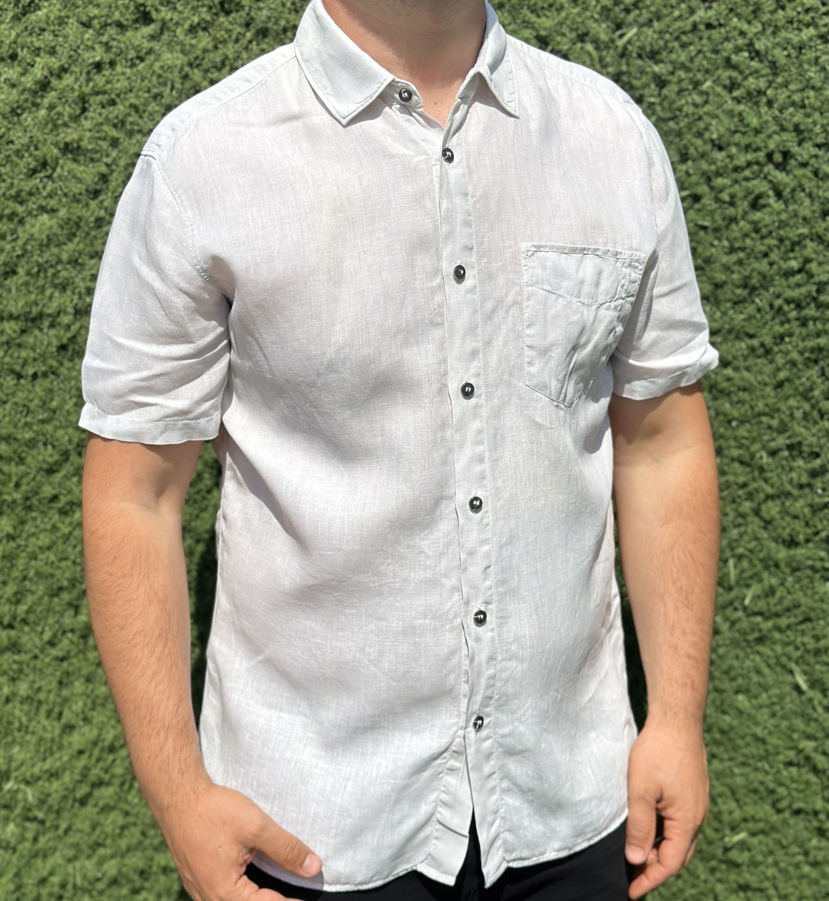 Stone Island × Stone Island Shadow Project Stone Island 2004 Archive Casual Chemise Button Shirt Size L Size US L / EU 52-54 / 3 - 5 Thumbnail