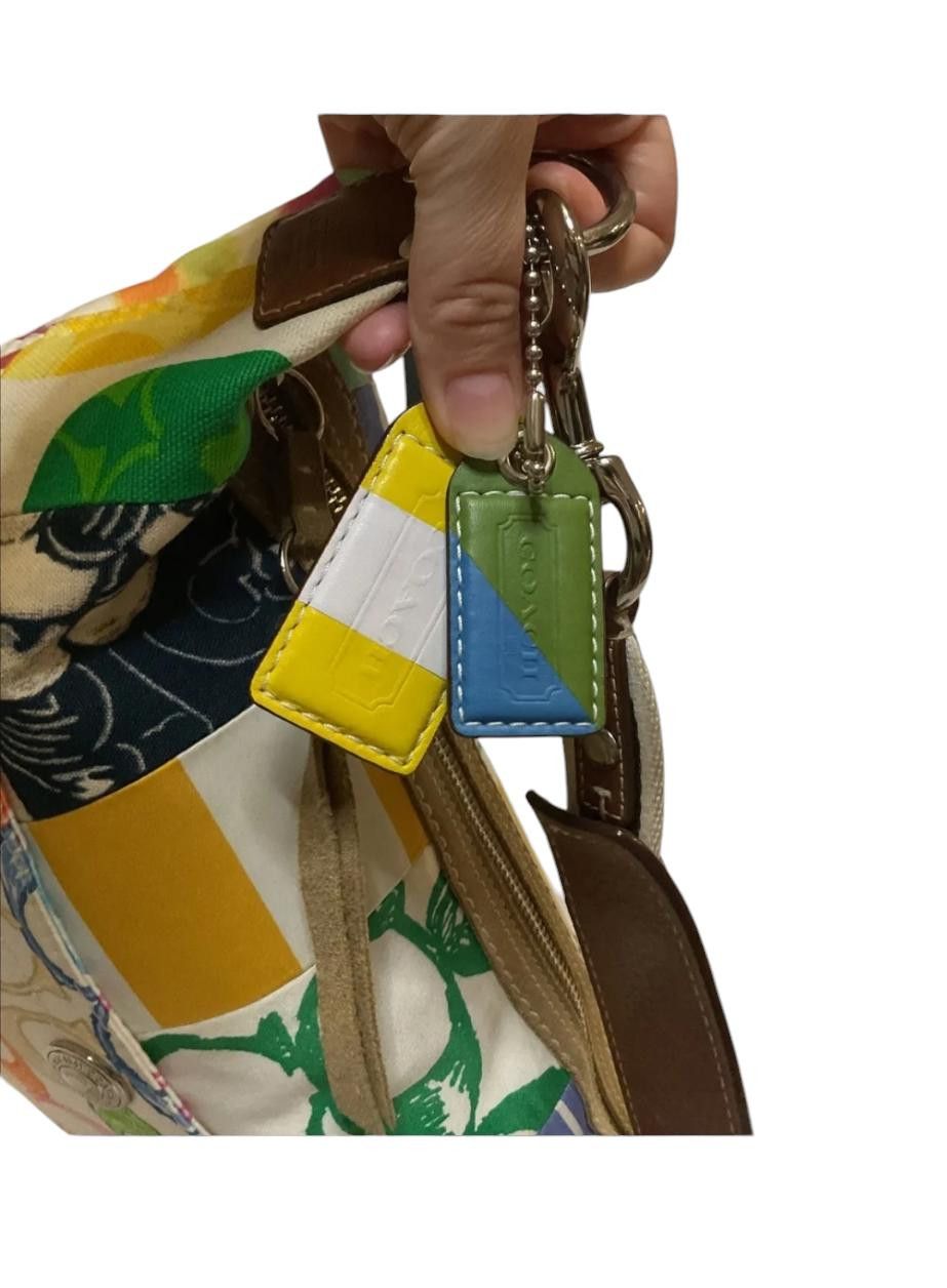 Coach Coach Multicolored Cotton Hobo Bag- LIMITED EDITION Size ONE SIZE - 3 Thumbnail