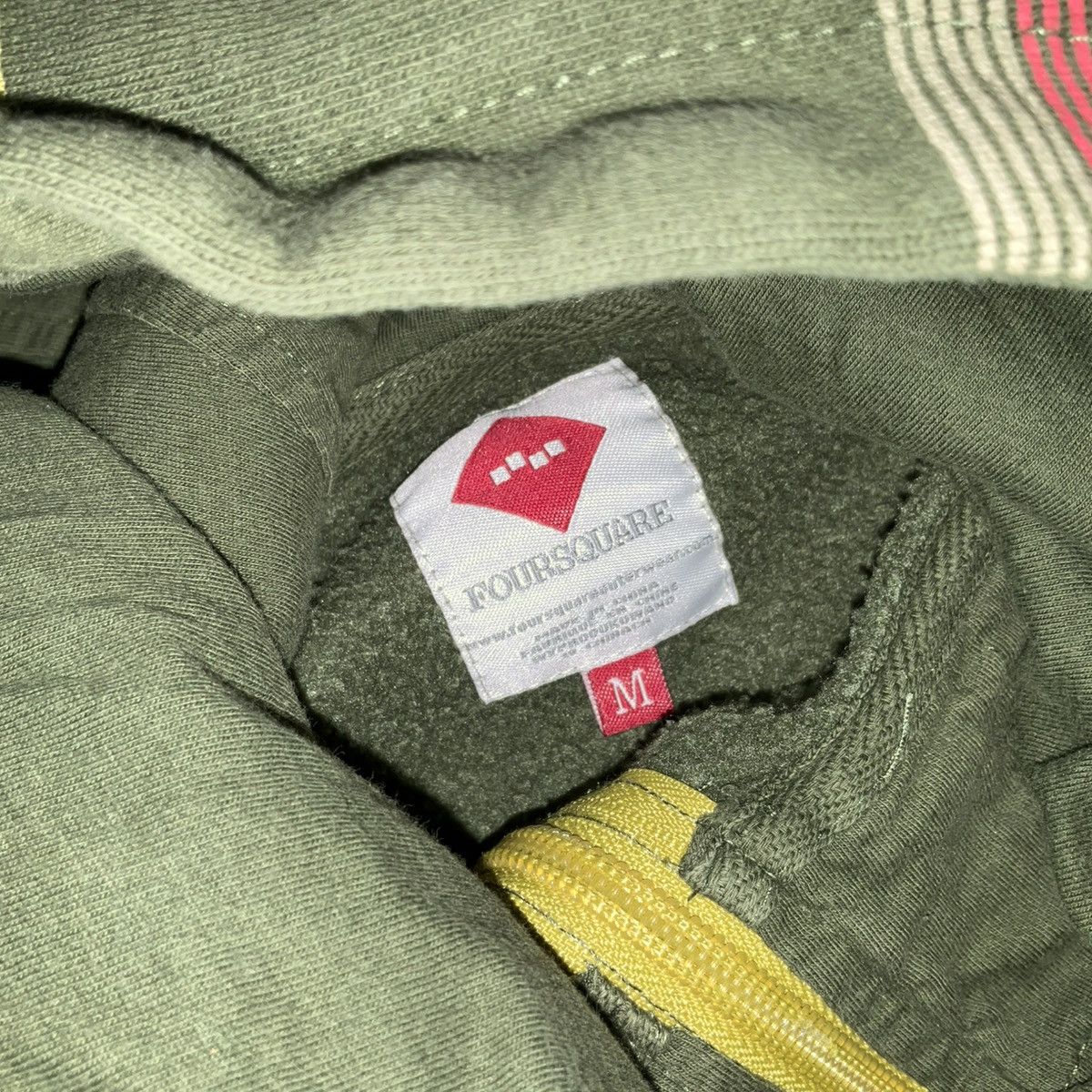 FOURSQUARE Foursquare Face Mask Zip Up Hoodie Size US M / EU 48-50 / 2 - 4 Thumbnail