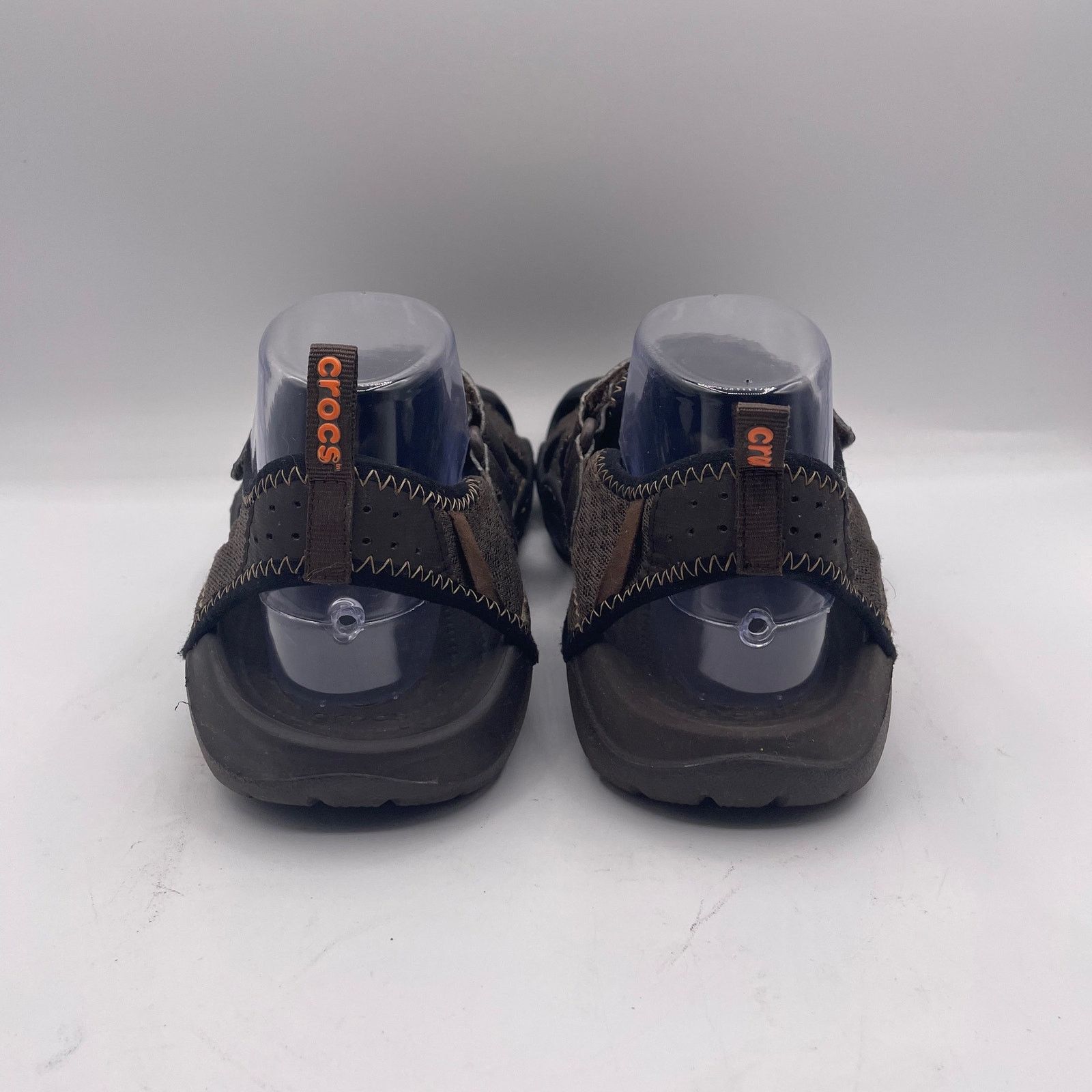 Crocs Crocs Swiftwater Mesh Sandals Water Brown Mens 8 Size US 8 / EU 41 - 4 Thumbnail