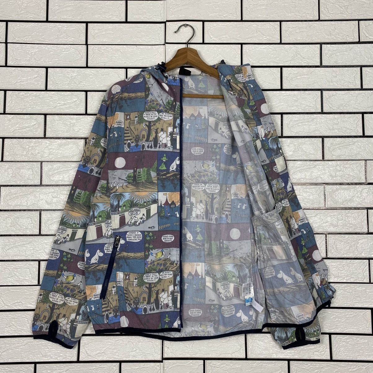 Japanese Brand Light Jacket Hoodie Go Slow Caravan Full Print Navajo Size US M / EU 48-50 / 2 - 13 Thumbnail