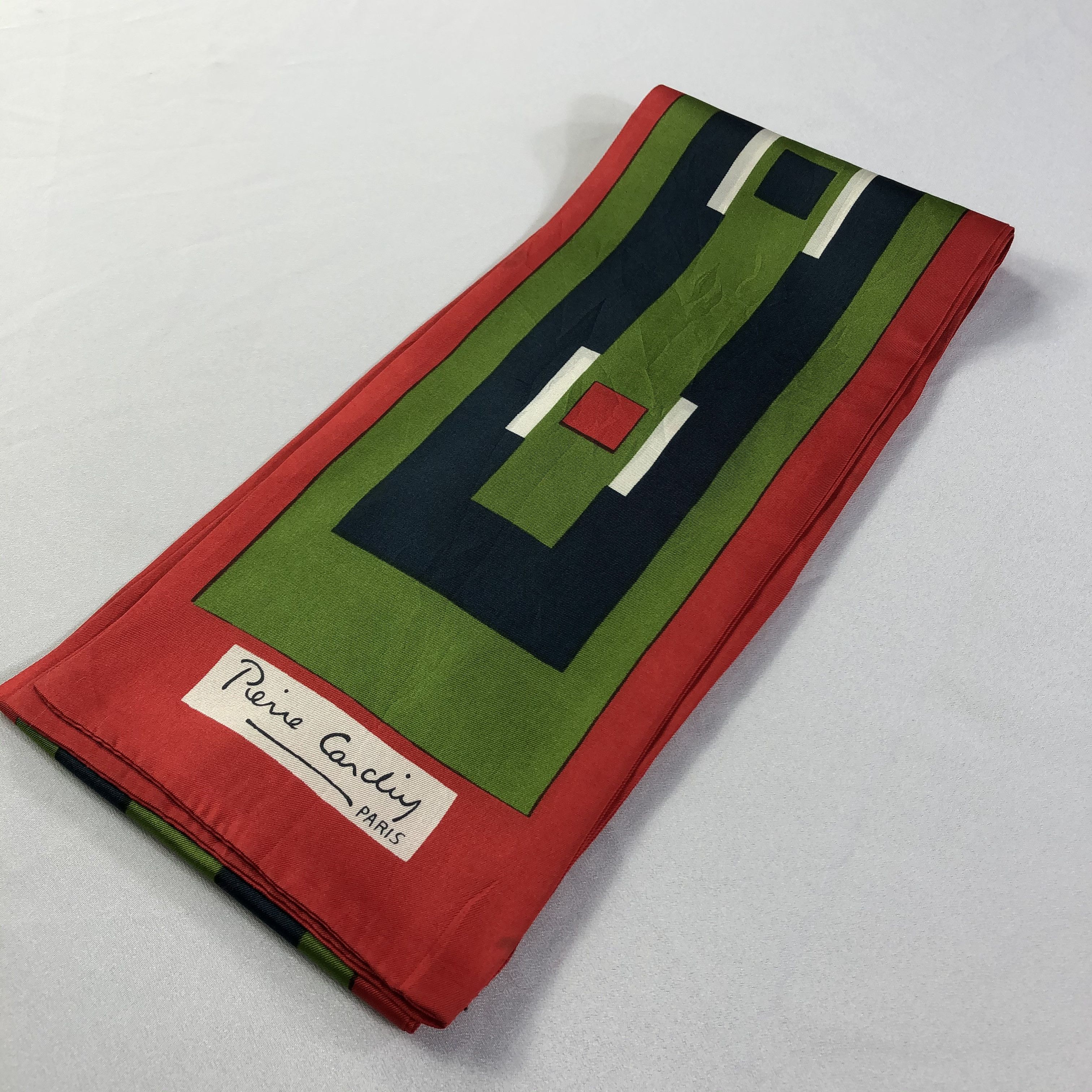 Pierre Cardin × Vintage Vintage Pierre Cardin Silk Scarf Size ONE SIZE - 4 Thumbnail