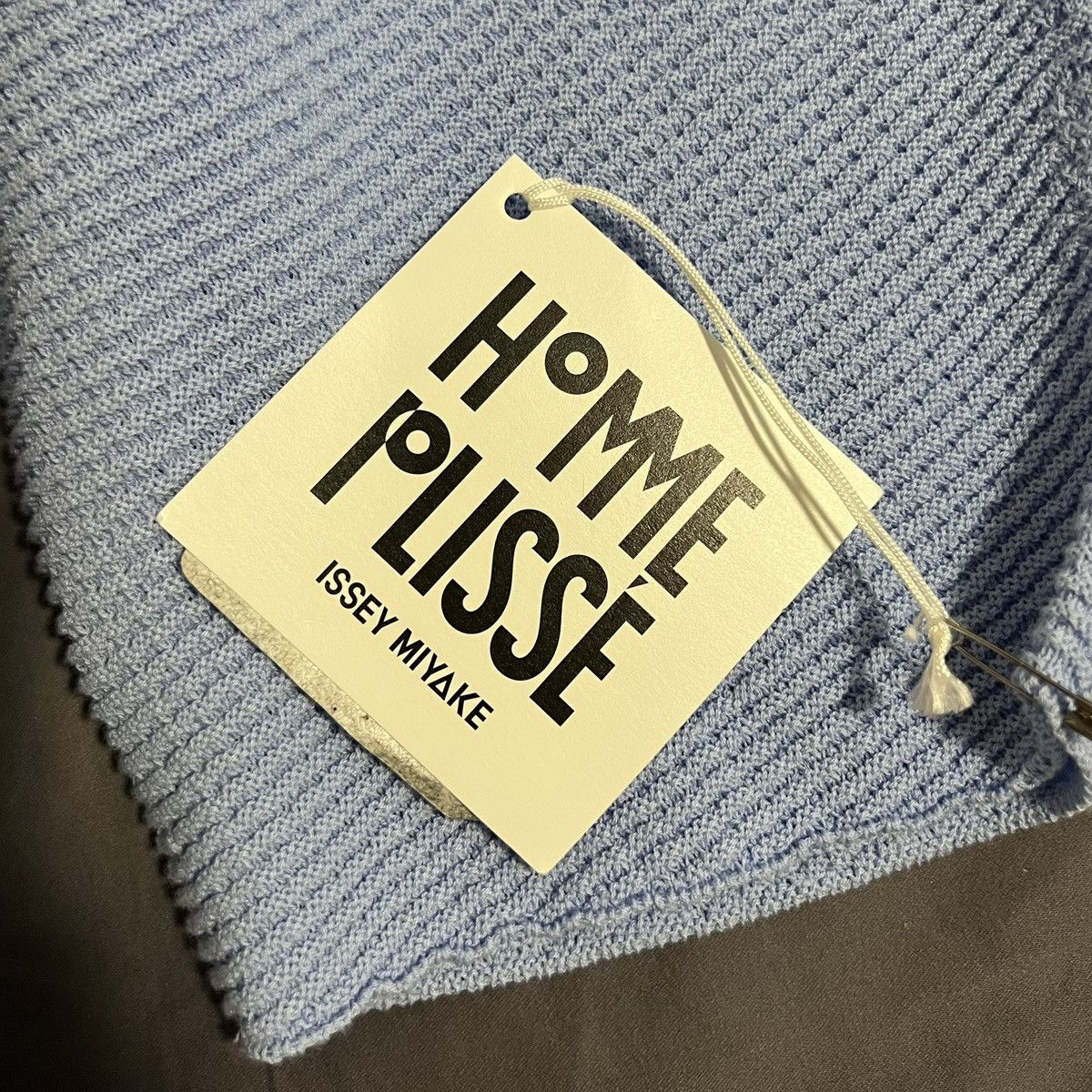 Homme Plisse Issey Miyake Homme Plissé Issey Miyake Baby Blue Sweater Size US S / EU 44-46 / 1 - 3 Thumbnail