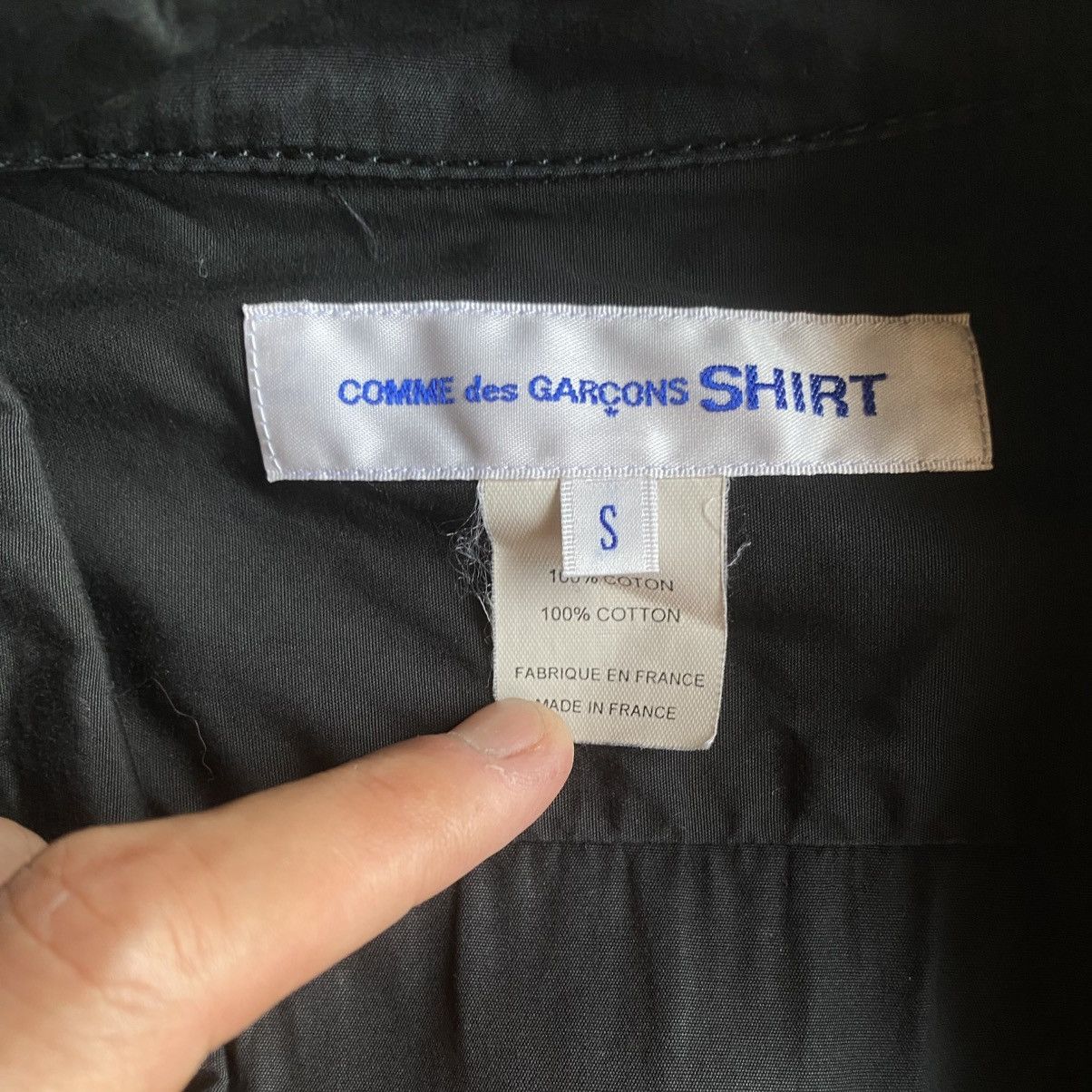 Comme des Garcons Long Biker Jacket With Back Cut Out Size US S / EU 44-46 / 1 - 6 Thumbnail