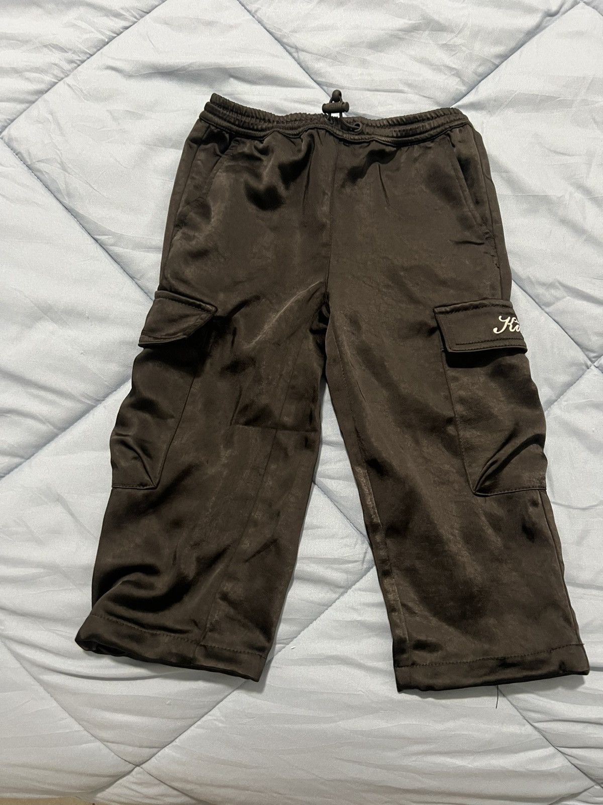 Kith Kith Kids Satin Cargo Pant Size 2T Size US 26 / EU 42 - 2 Thumbnail