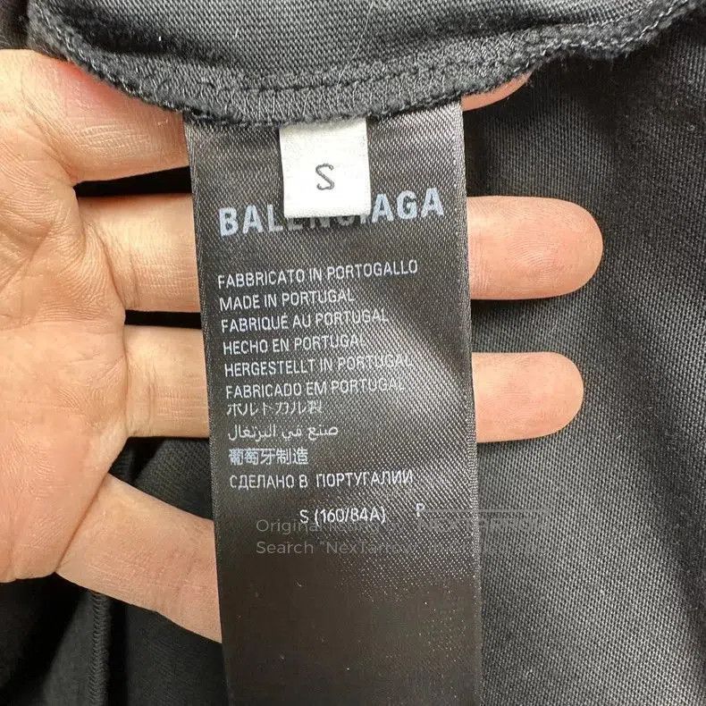 Balenciaga Balenciaga 3M Logo Black Oversized Tee. Size US S / EU 44-46 / 1 - 4 Thumbnail