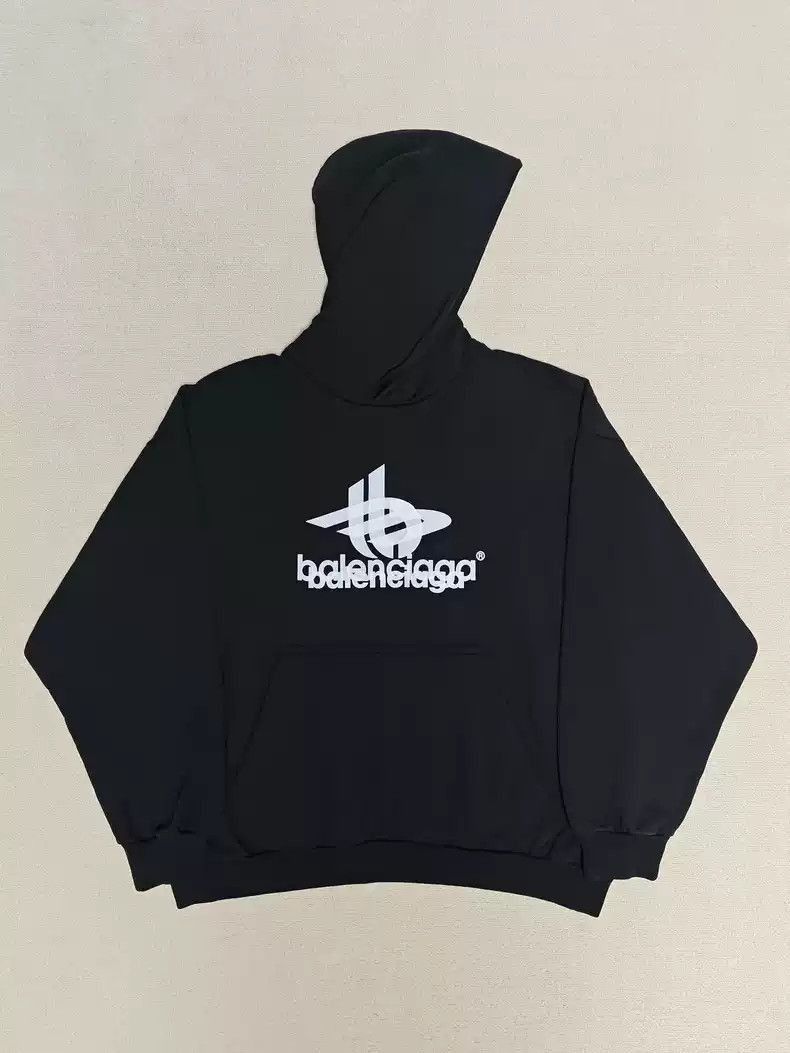 Balenciaga 3B Washed Outdated Hoodie
