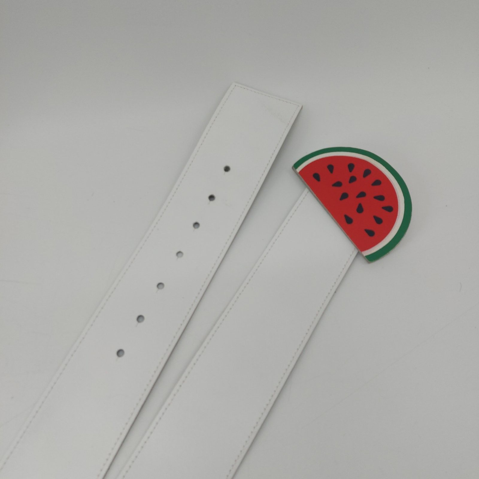 Other Lilian Vernon Watermelon White Belt Small Summer Fruit Size ONE SIZE - 5 Thumbnail
