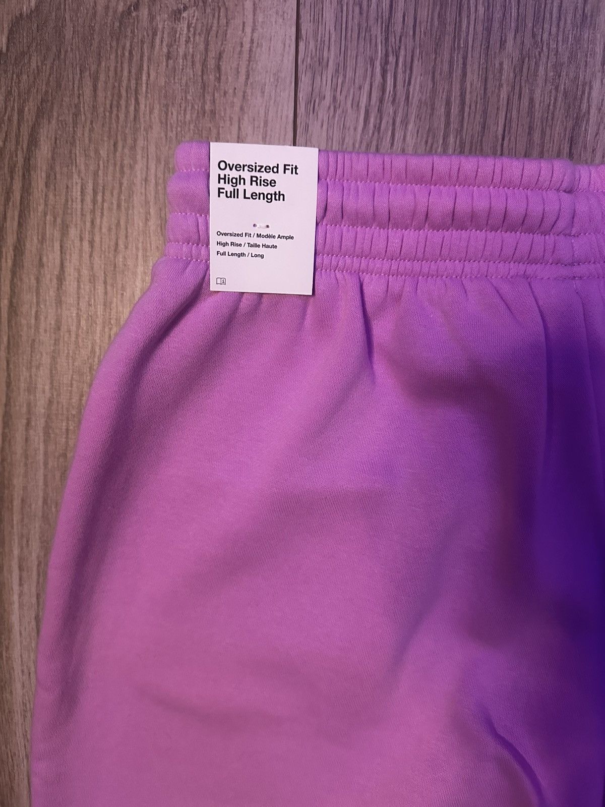 Nike Nike Oversized Pink Cozy Sweatpant Size 27" / US 4 / IT 40 - 3 Thumbnail
