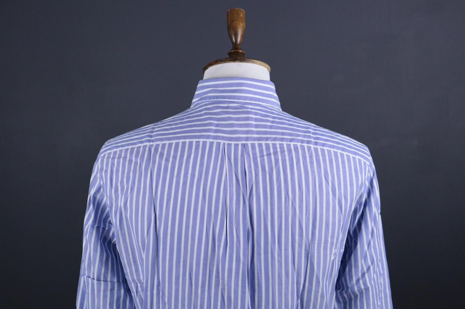 Designer Boggi Milano Fine Italian Fabric Oxford Shirt Size 41 / 16 Size US M / EU 48-50 / 2 - 9 Thumbnail