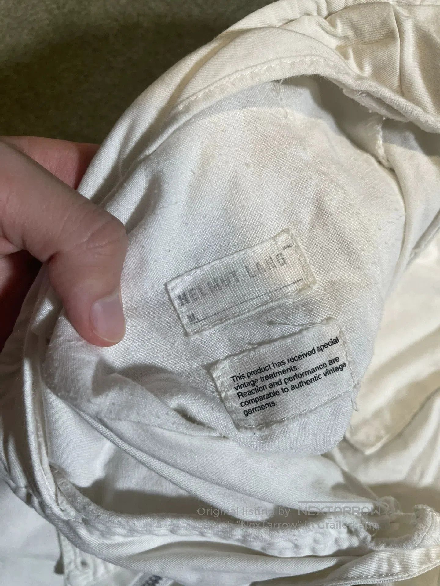 Helmut Lang Helmut Lang 1999 Flight Cargo Pants. Size US 28 / EU 44 - 6 Thumbnail