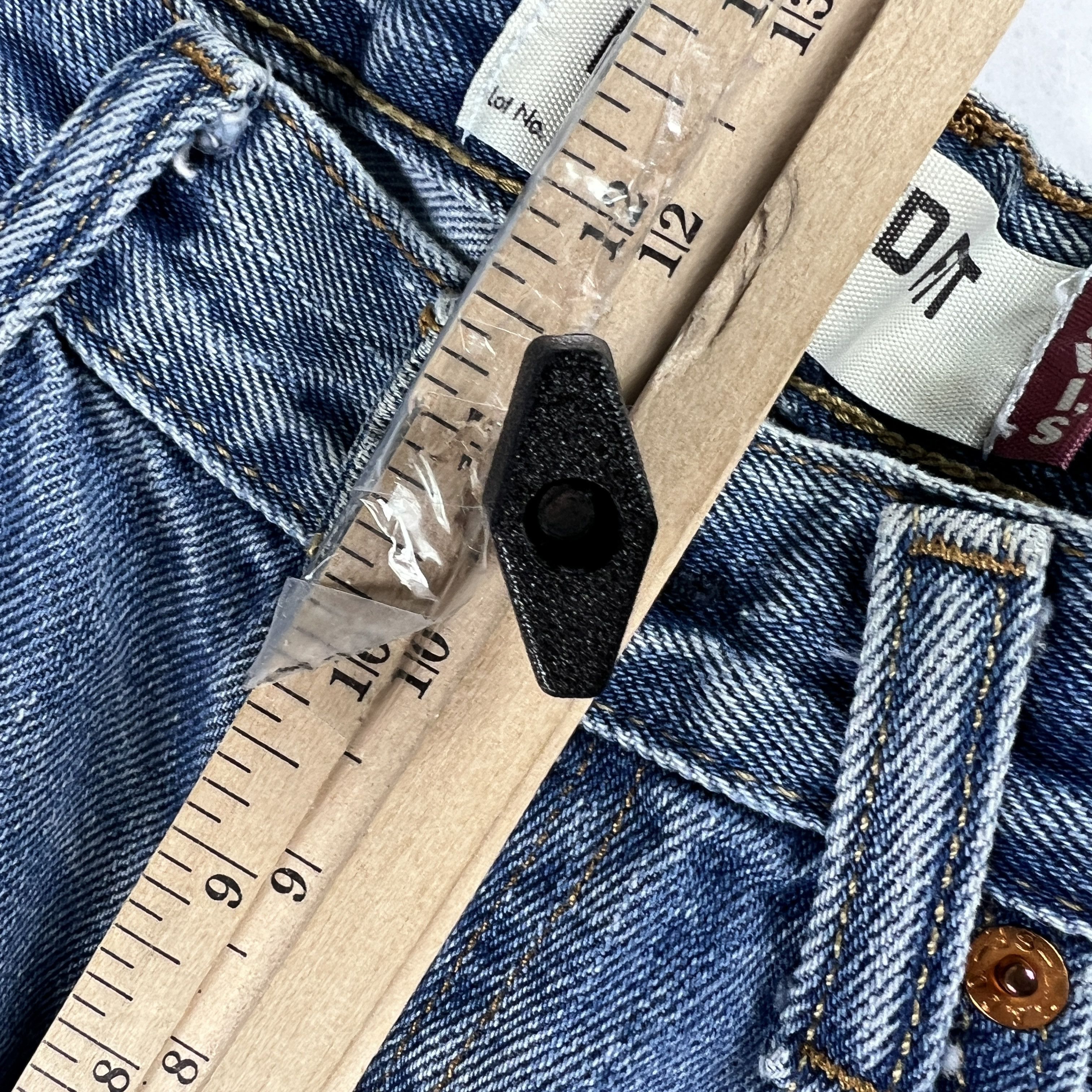 Levi's Levi's Jeans 550 Relaxed Straight Blue Faded Denim Size US 33 - 22 Thumbnail