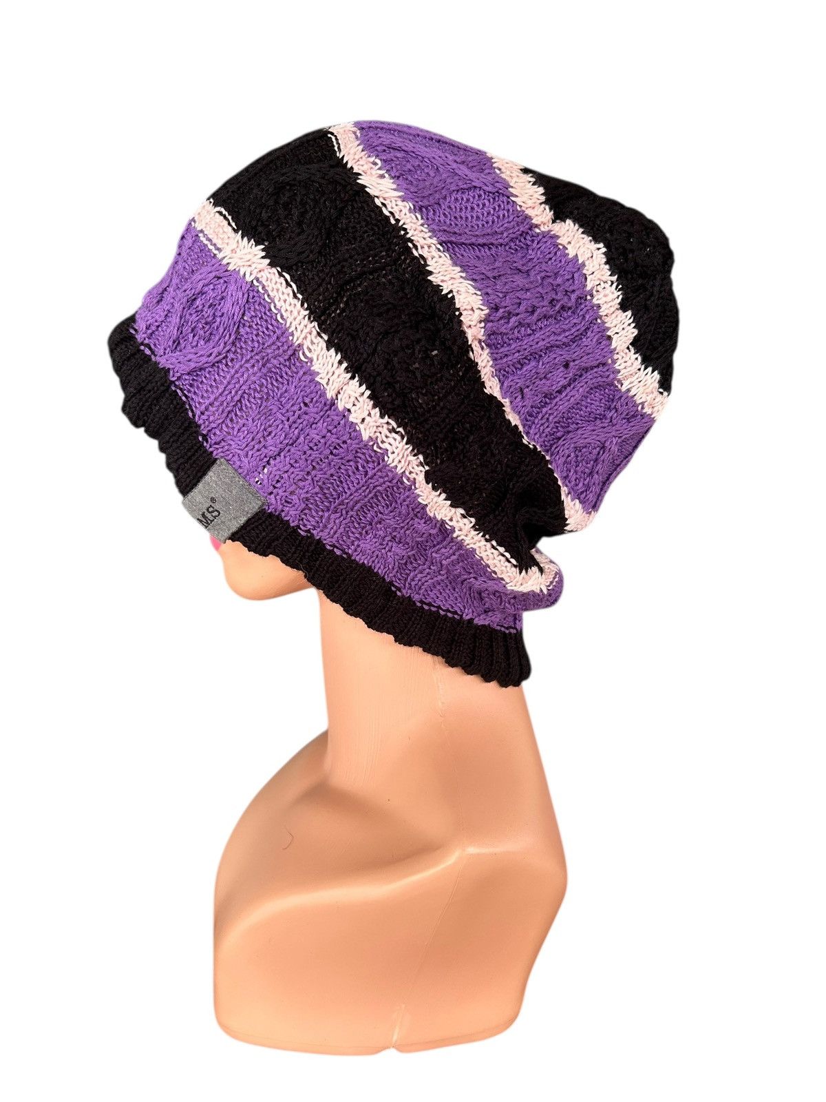 Japanese Brand × Kapital × Vintage Japanese Brand Beams Knitt Big Beanie Hats Size ONE SIZE - 2 Thumbnail